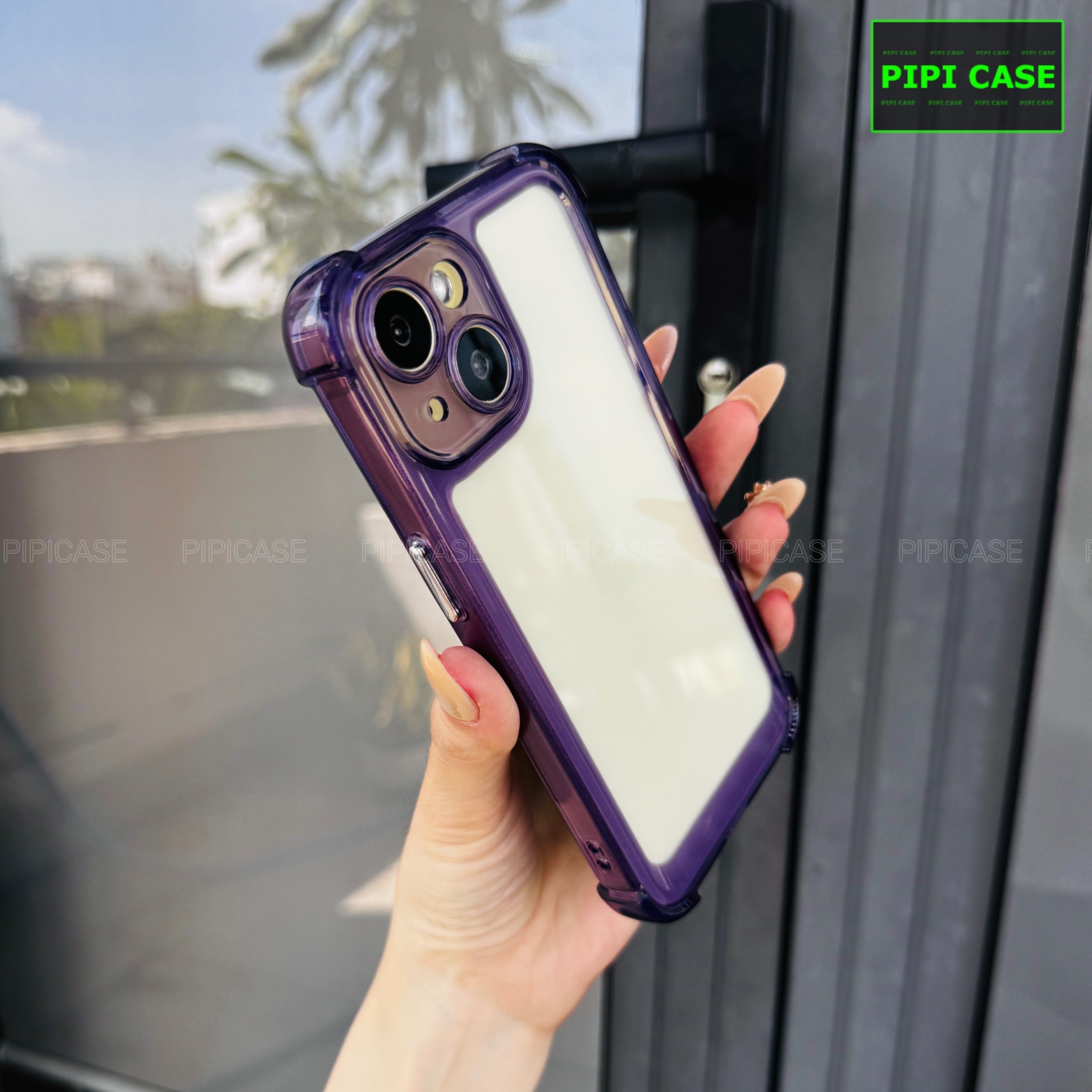 Ốp Lưng iPhone 15 - Heaven - Tím