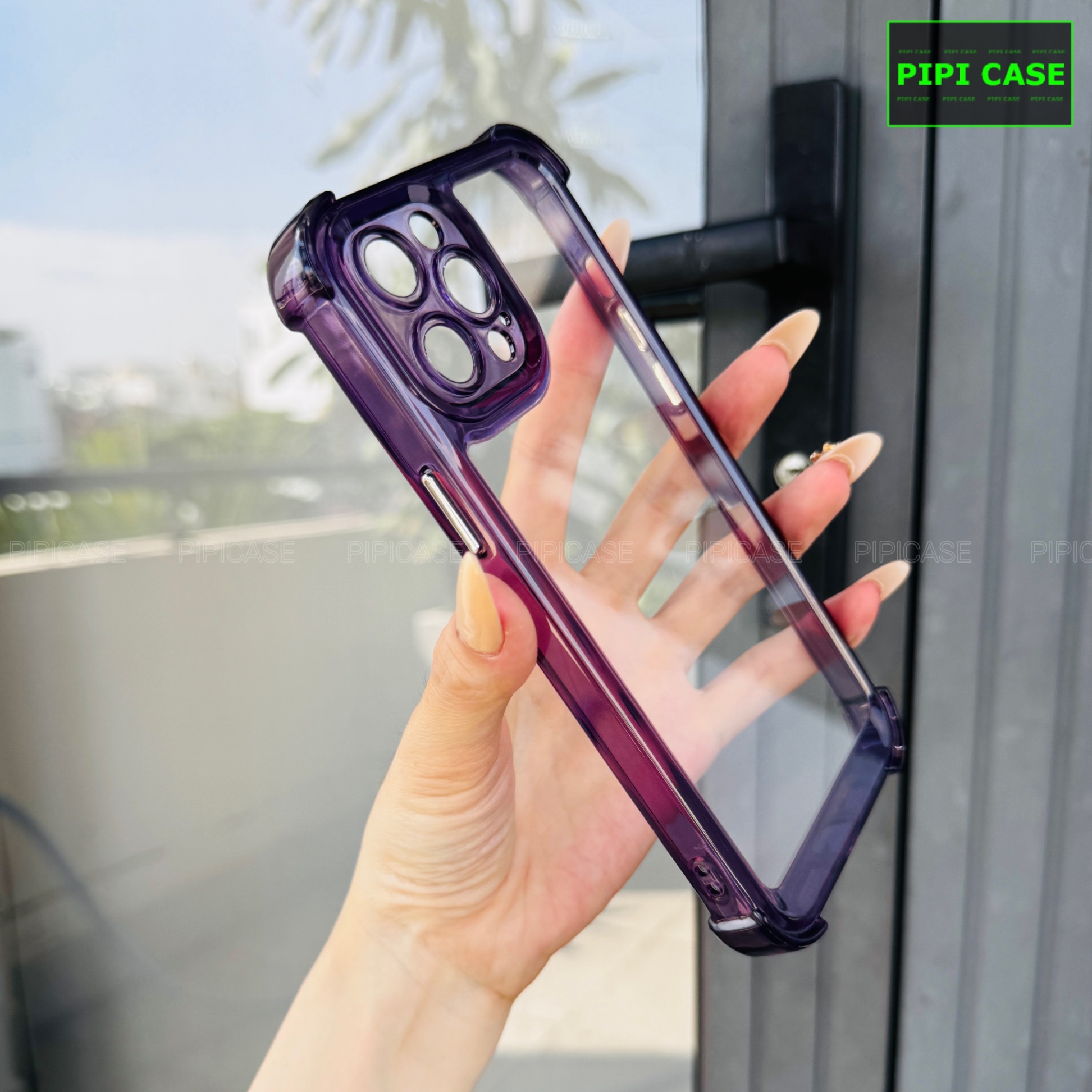 Ốp Lưng iPhone 15 Pro Max - Heaven - Tím