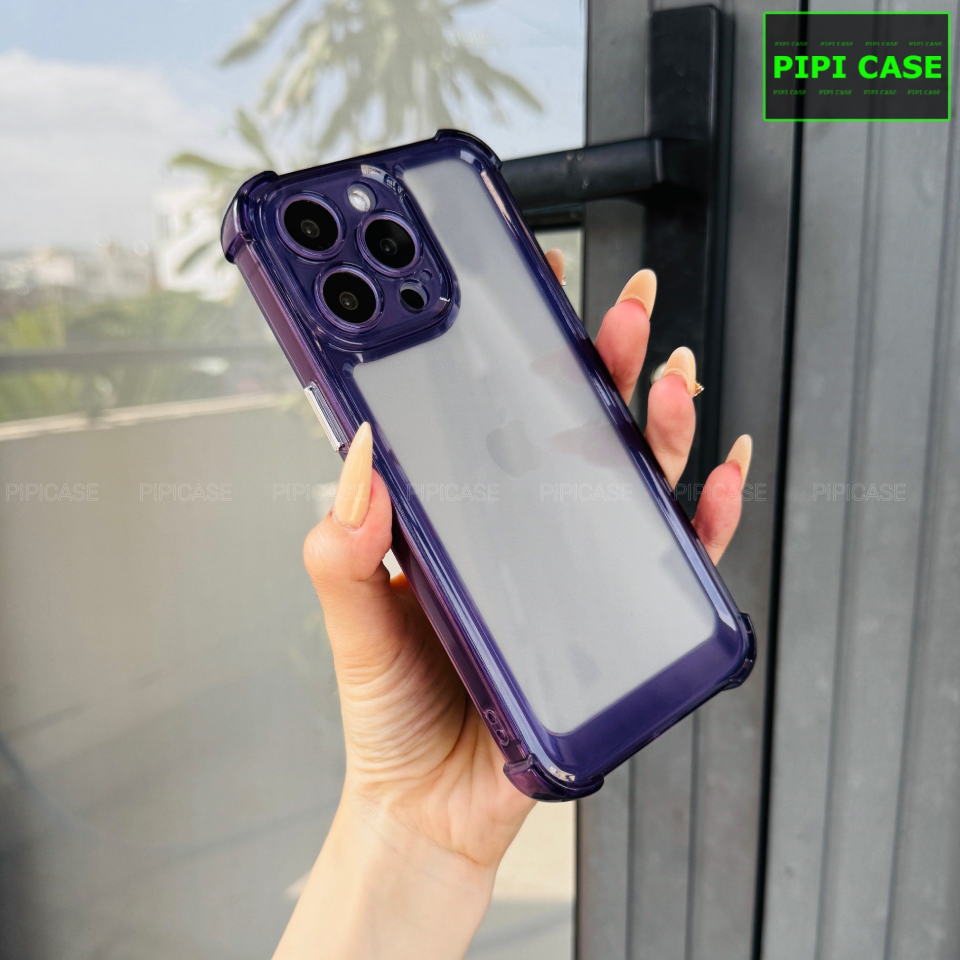 Ốp Lưng iPhone 15 Pro Max - Heaven - Tím