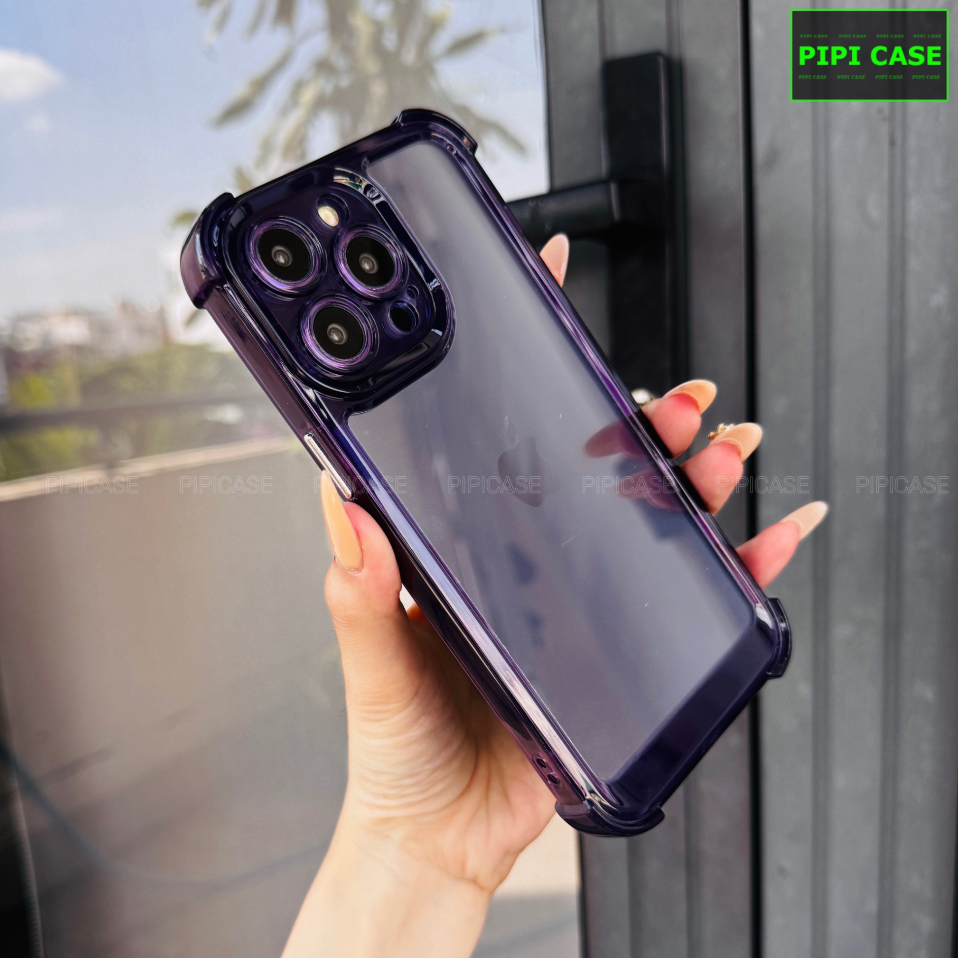 Ốp Lưng iPhone 15 Pro Max - Heaven - Tím