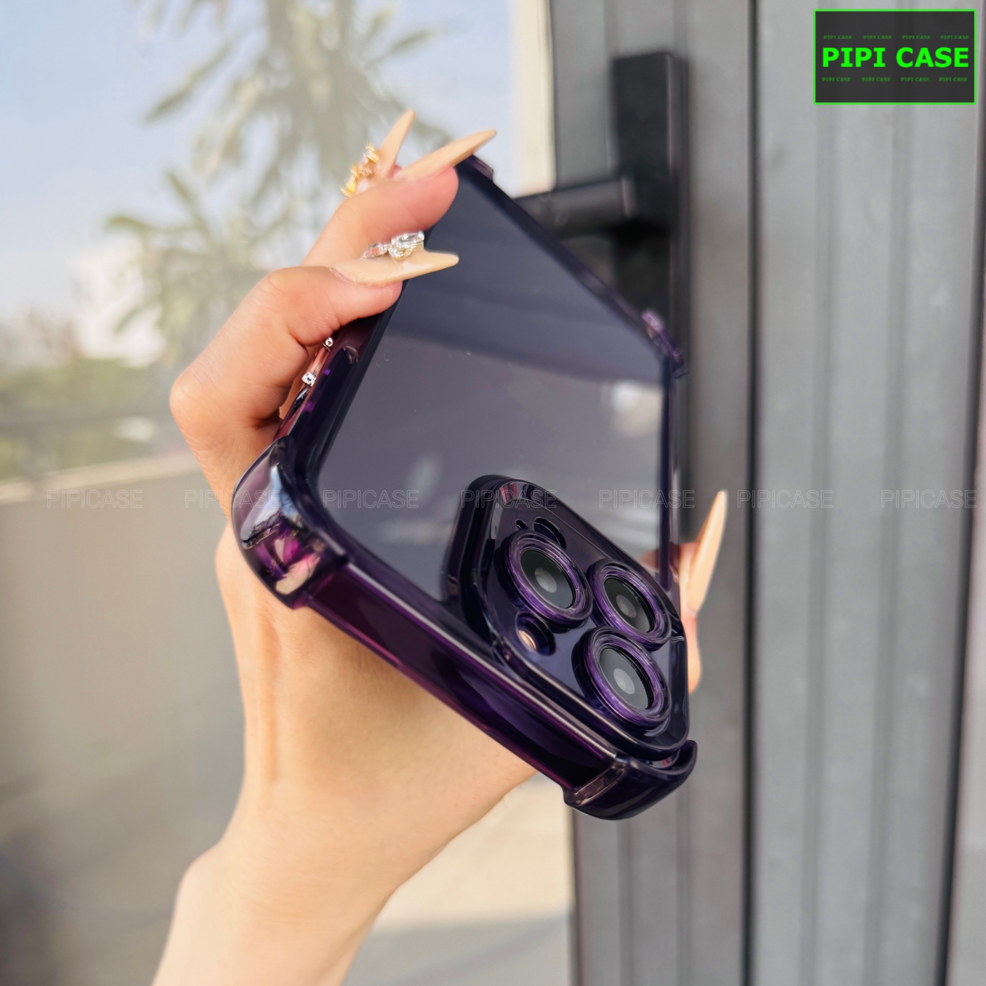 Ốp Lưng iPhone 15 Pro Max - Heaven - Tím