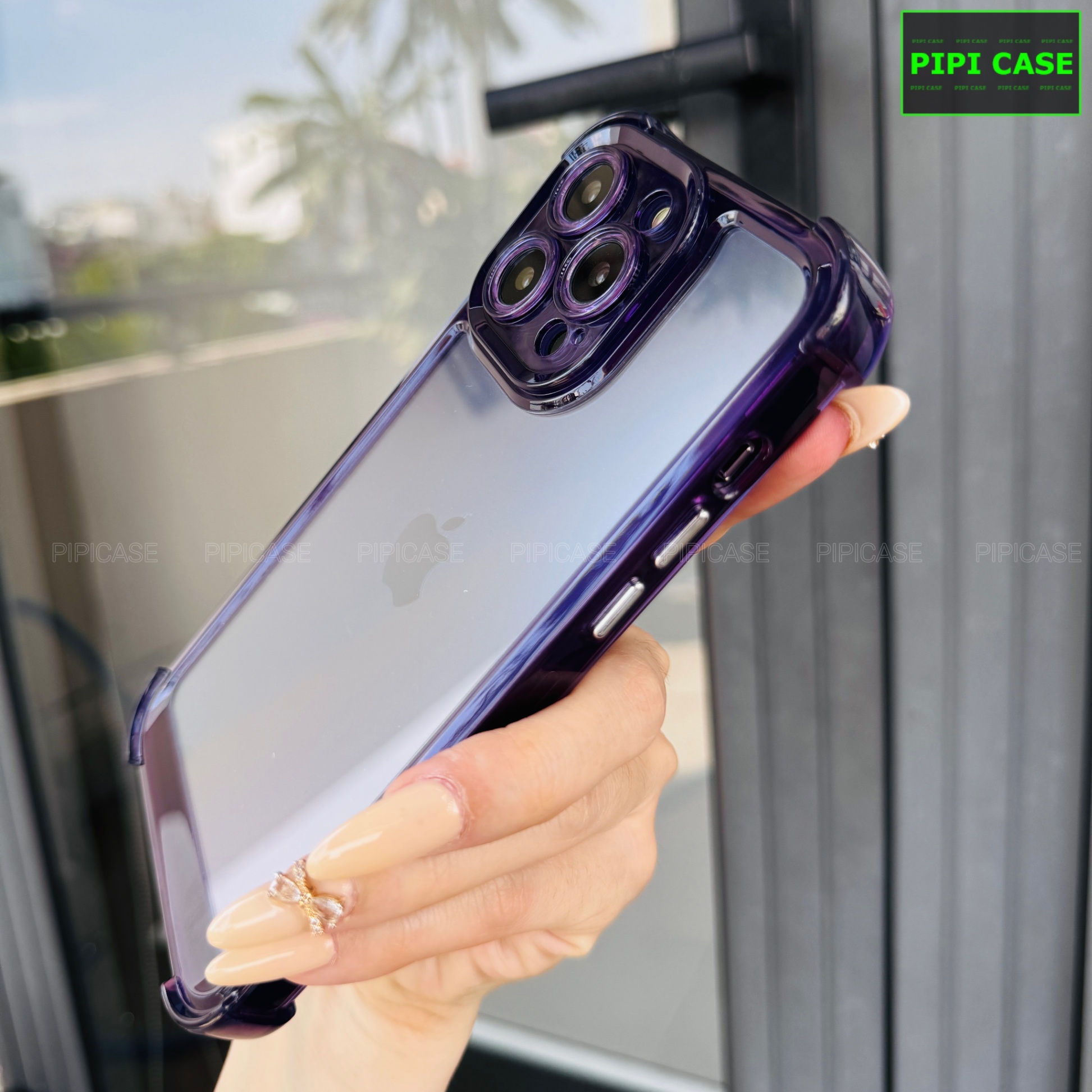 Ốp Lưng iPhone 15 Pro Max - Heaven - Tím