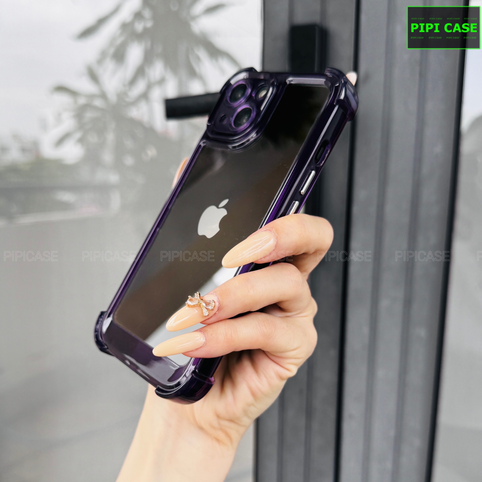 Ốp Lưng iPhone 15 - Heaven - Tím