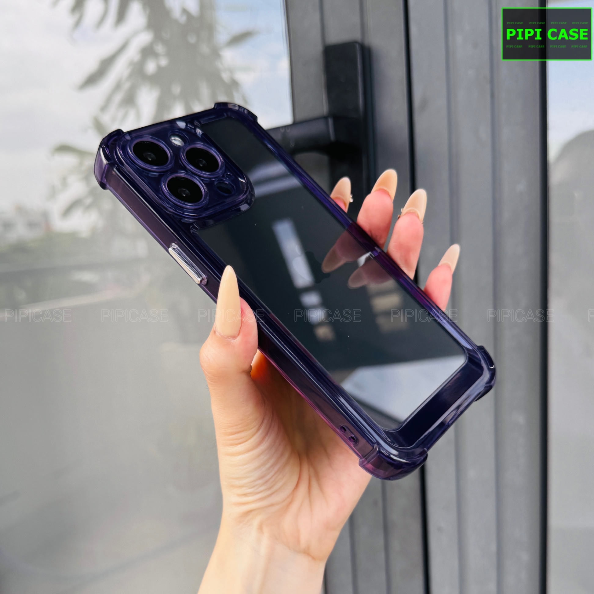Ốp Lưng iPhone 15 Pro Max - Heaven - Tím