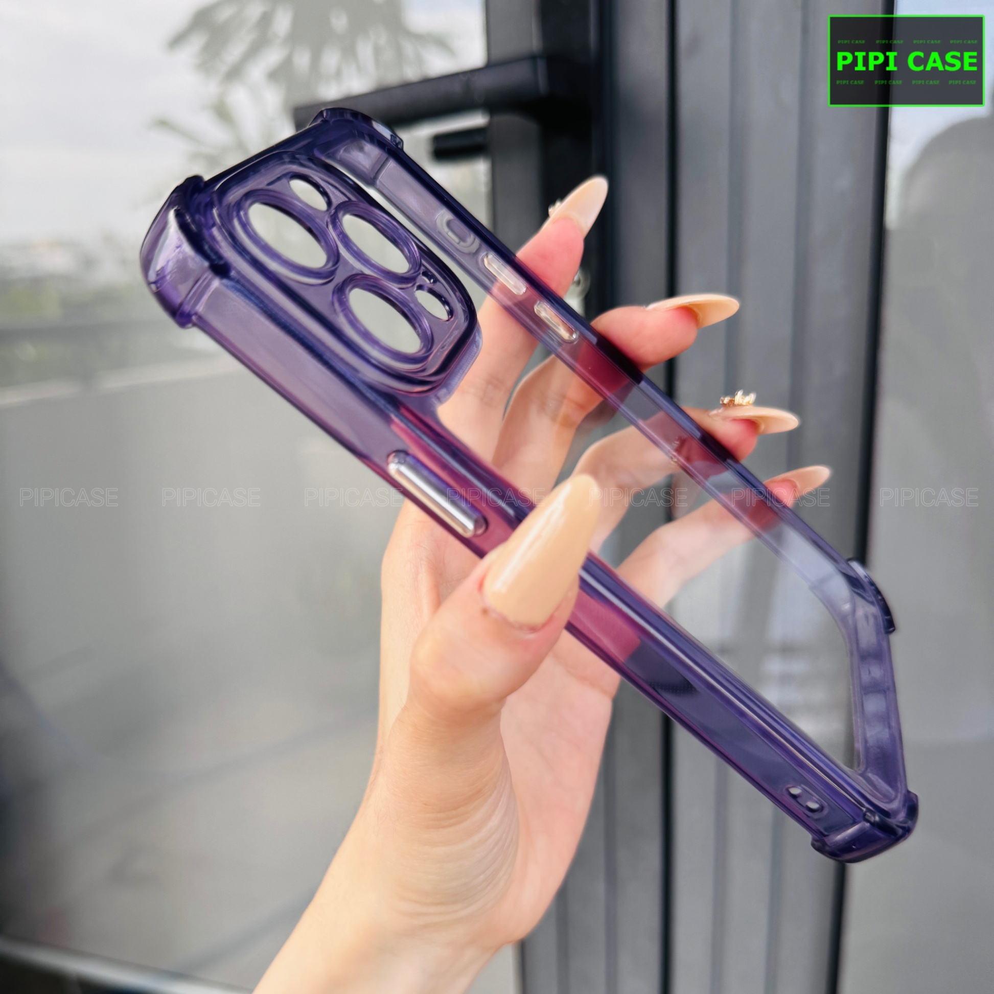 Ốp Lưng iPhone 15 Pro Max - Heaven - Tím