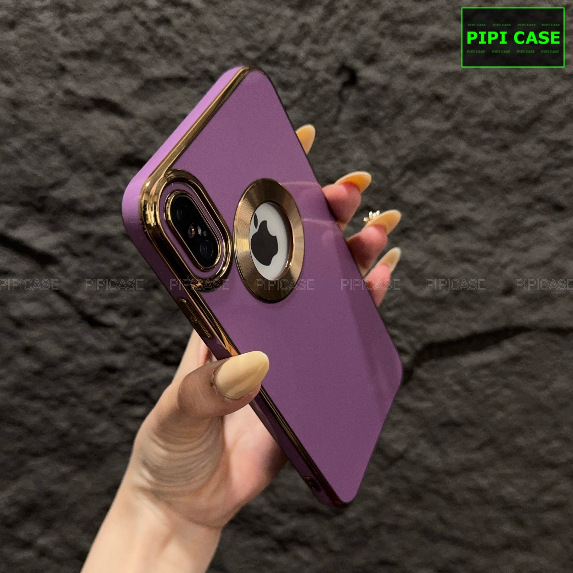 Ốp Lưng iPhone XS Max - Pandora - Tím