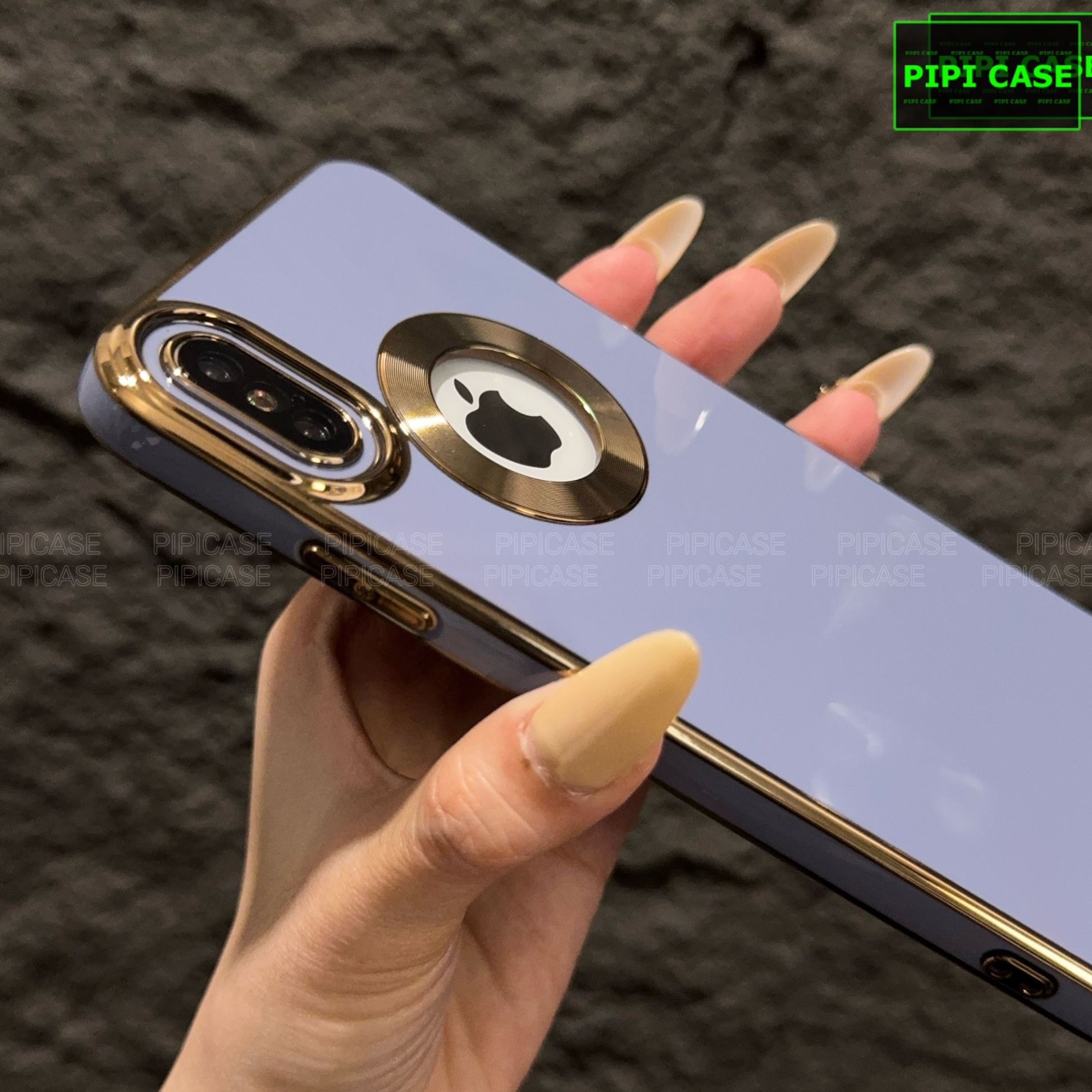 Ốp Lưng iPhone X / XS - Pandora - Xám