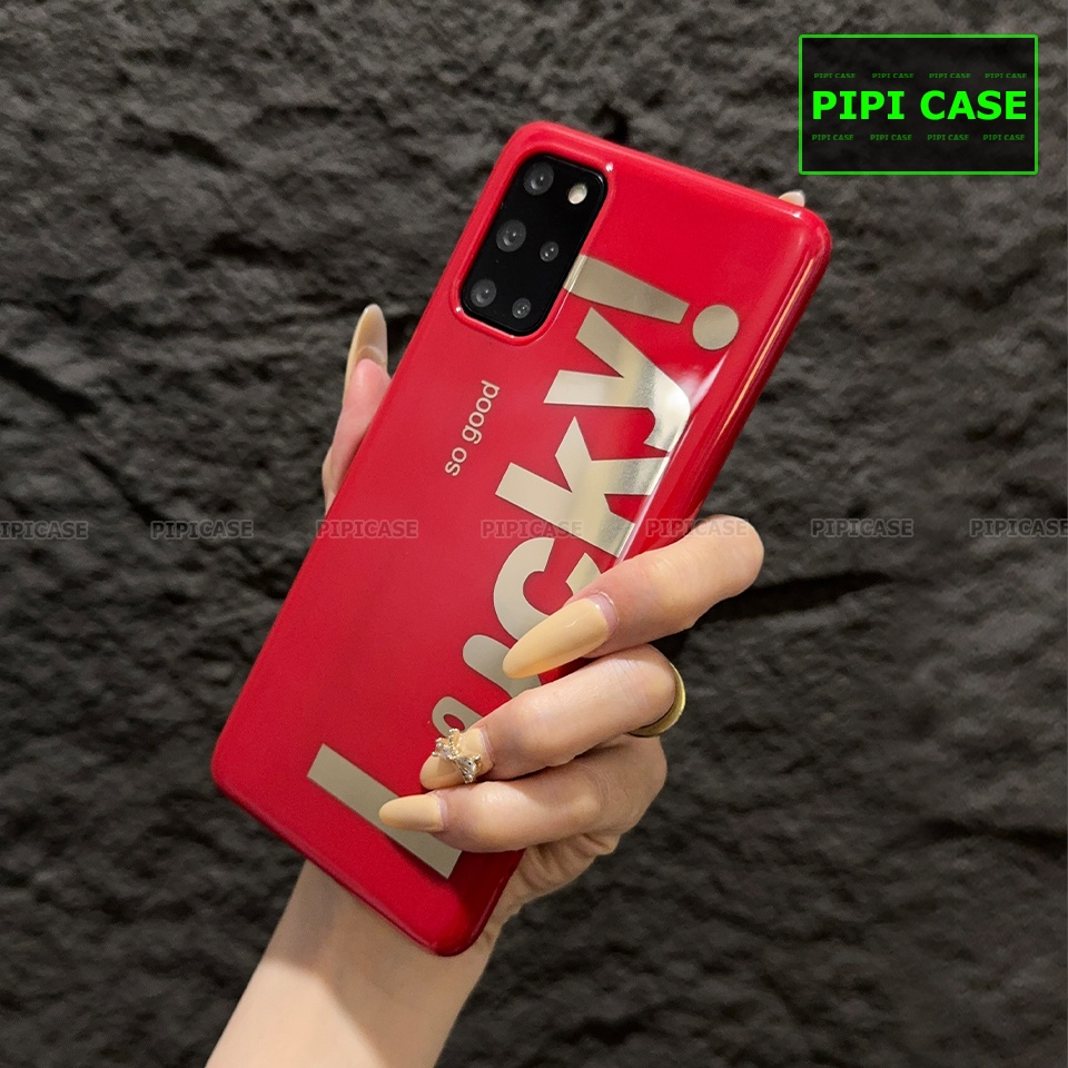 Ốp Lưng Samsung S20 Plus 5G - Lucky - Đỏ