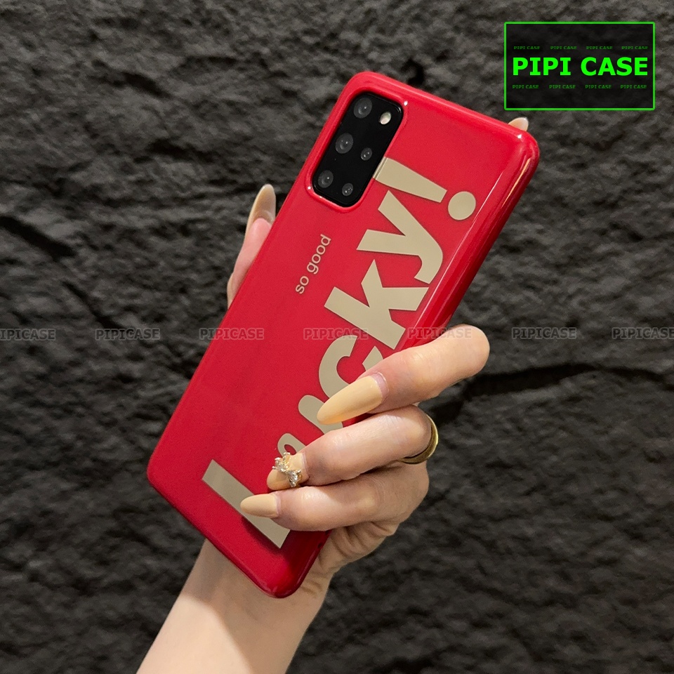 Ốp Lưng Samsung S20 Plus 5G - Lucky - Đỏ