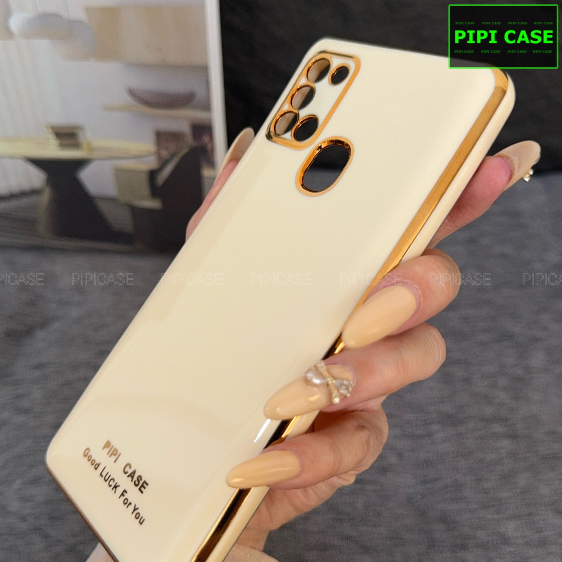Ốp Lưng Samsung A21S - Royal - Vàng