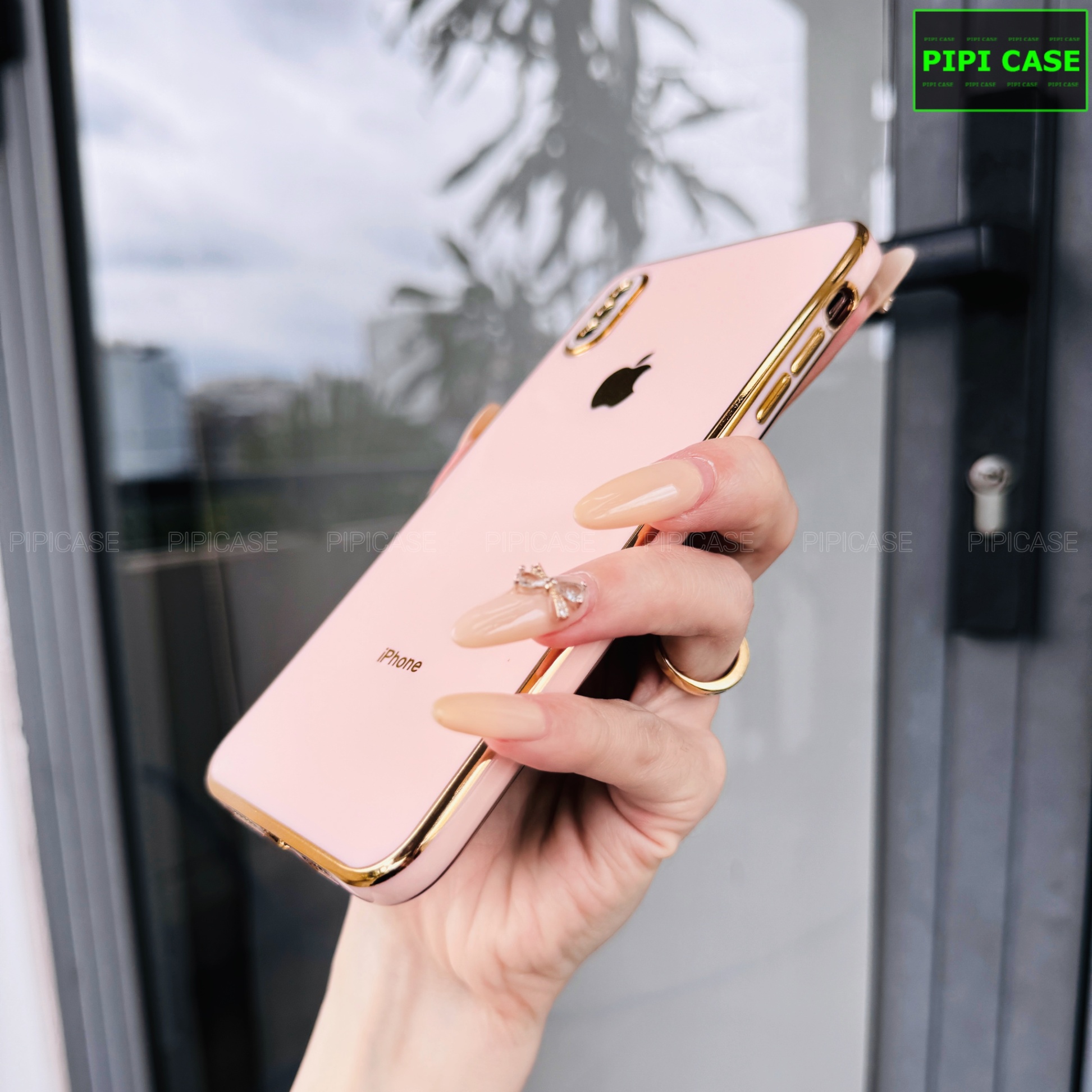 Ốp Lưng iPhone XS Max - Royal - Vàng Hồng
