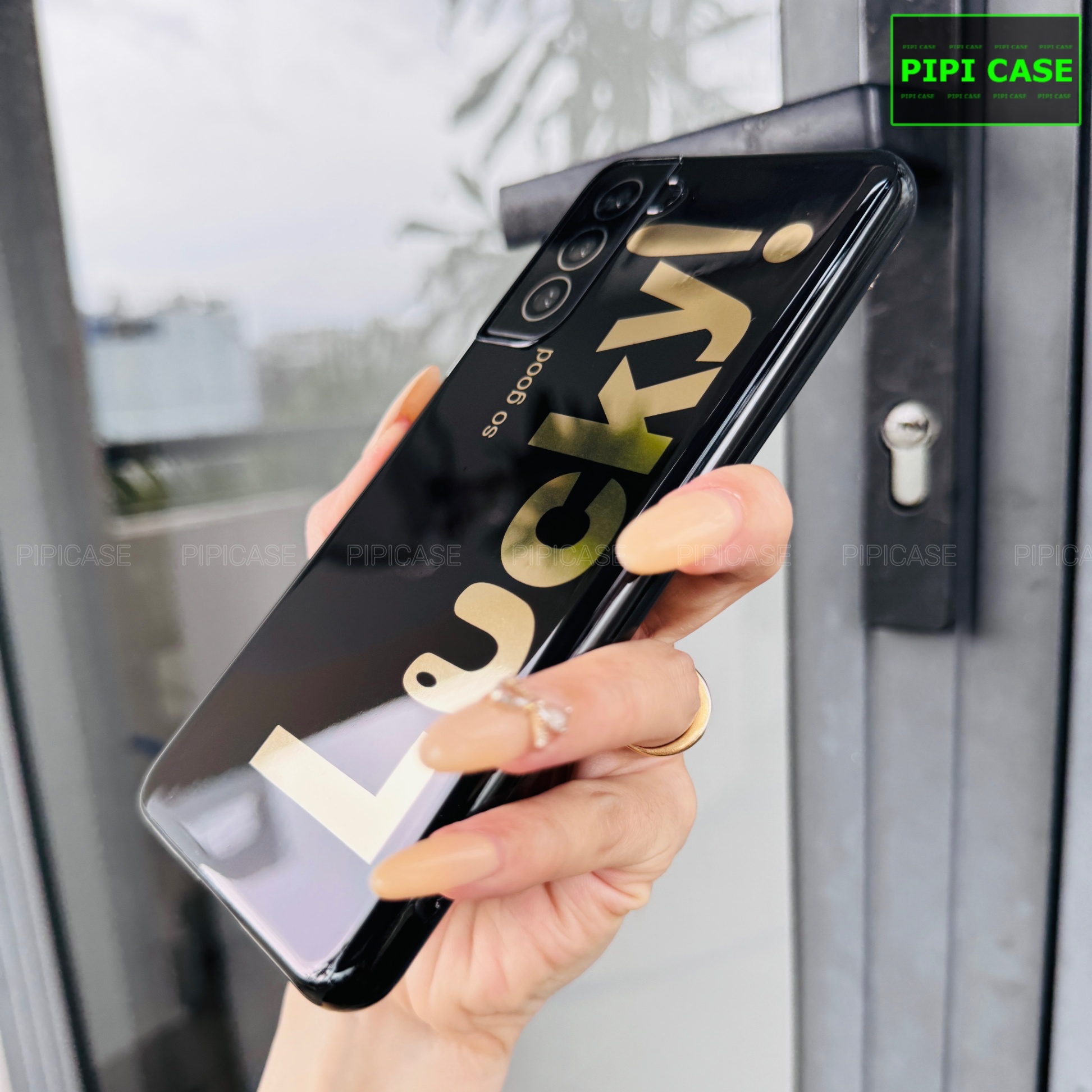 Ốp Lưng Samsung S21 Plus 5G - Lucky - Đen