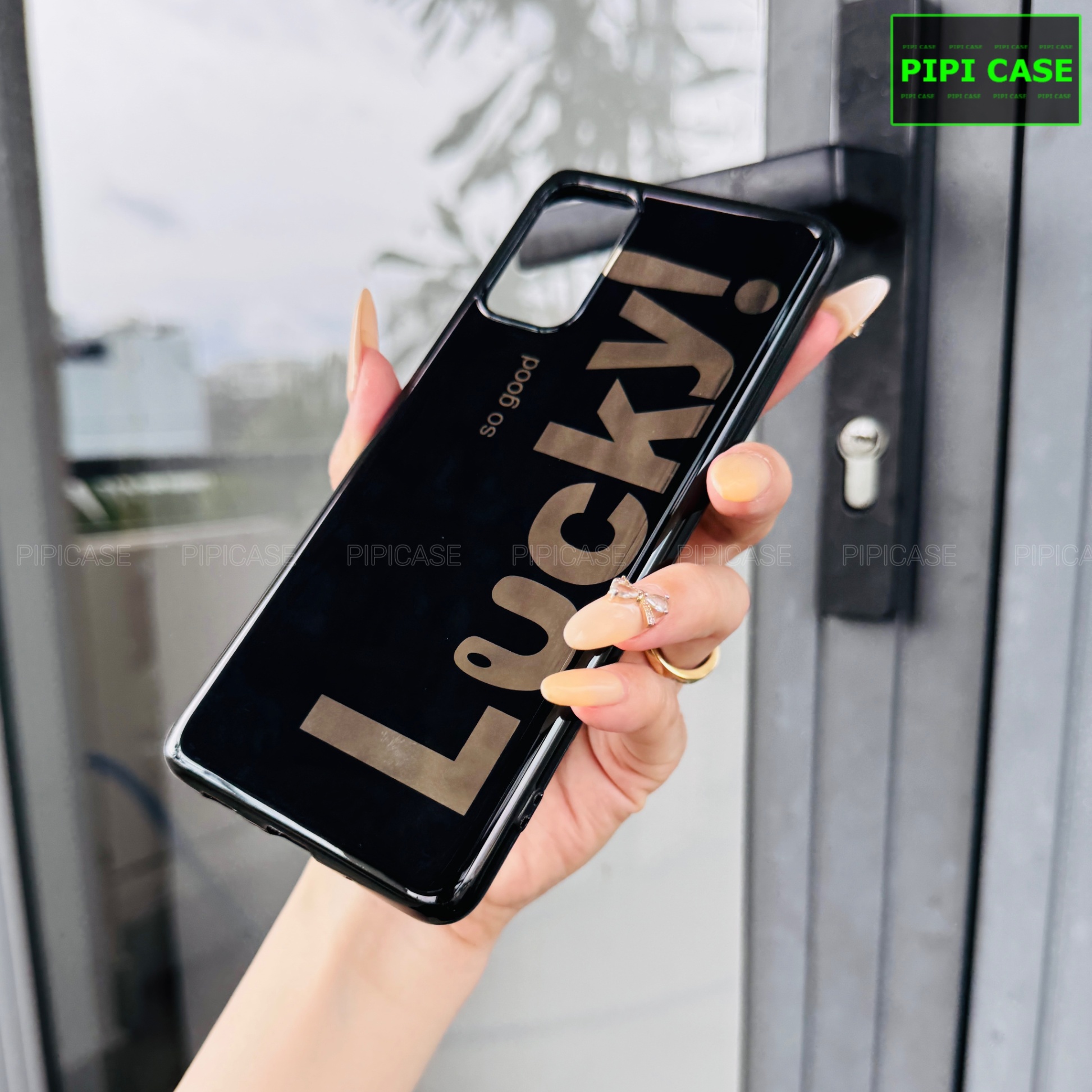 Ốp Lưng Samsung S20 5G - Lucky - Đen