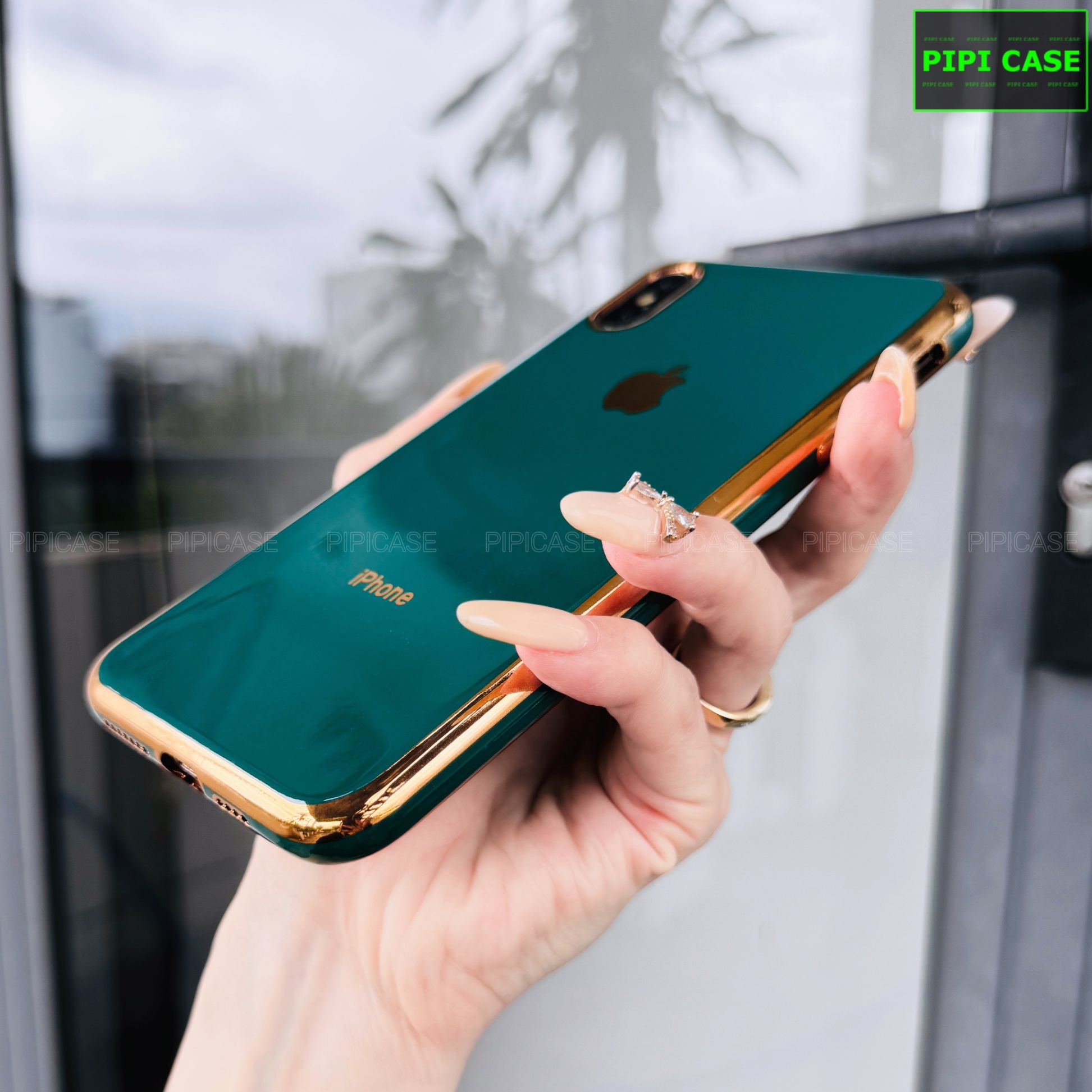 Ốp Lưng iPhone XS Max - Royal - Xanh Lá
