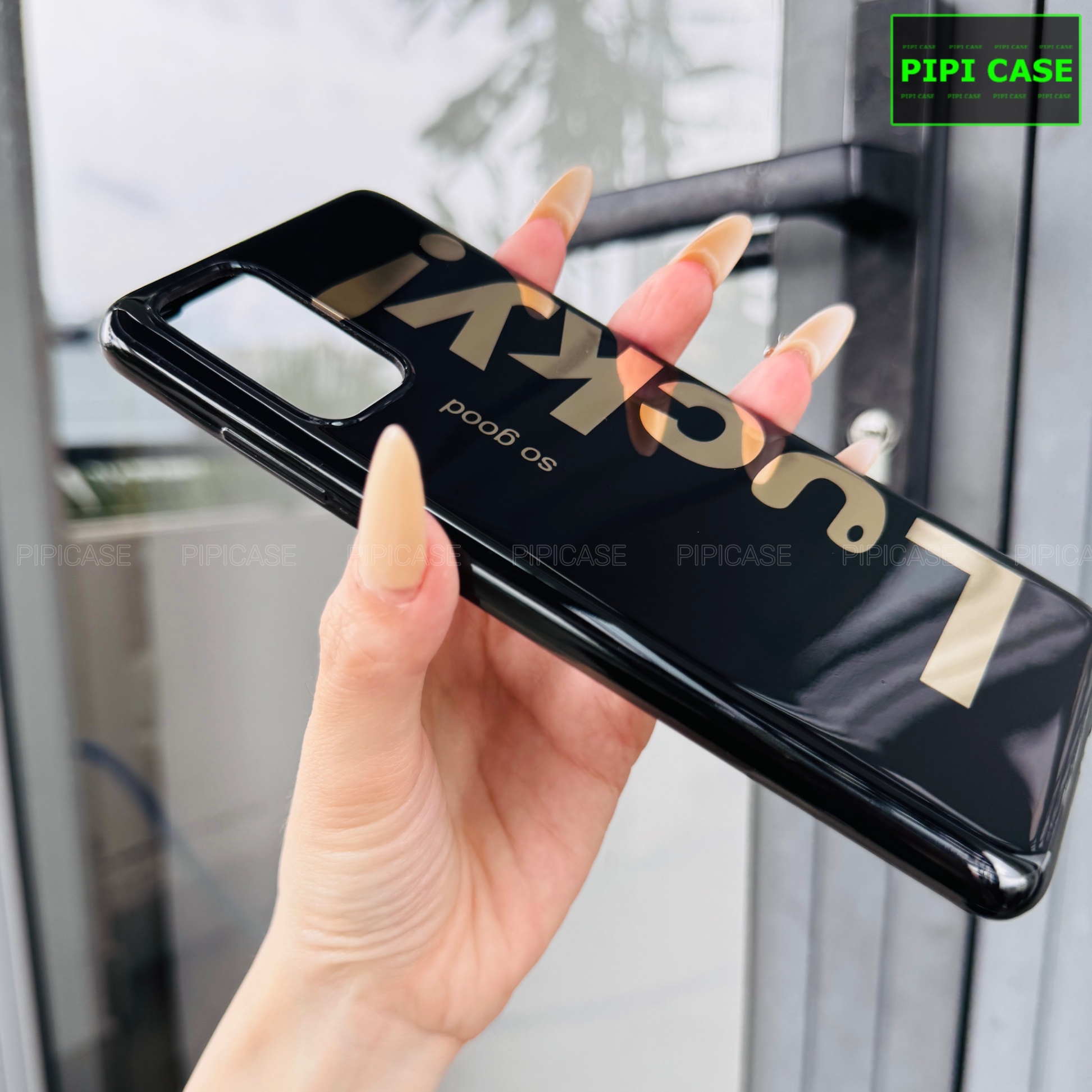 Ốp Lưng Samsung S20 5G - Lucky - Đen