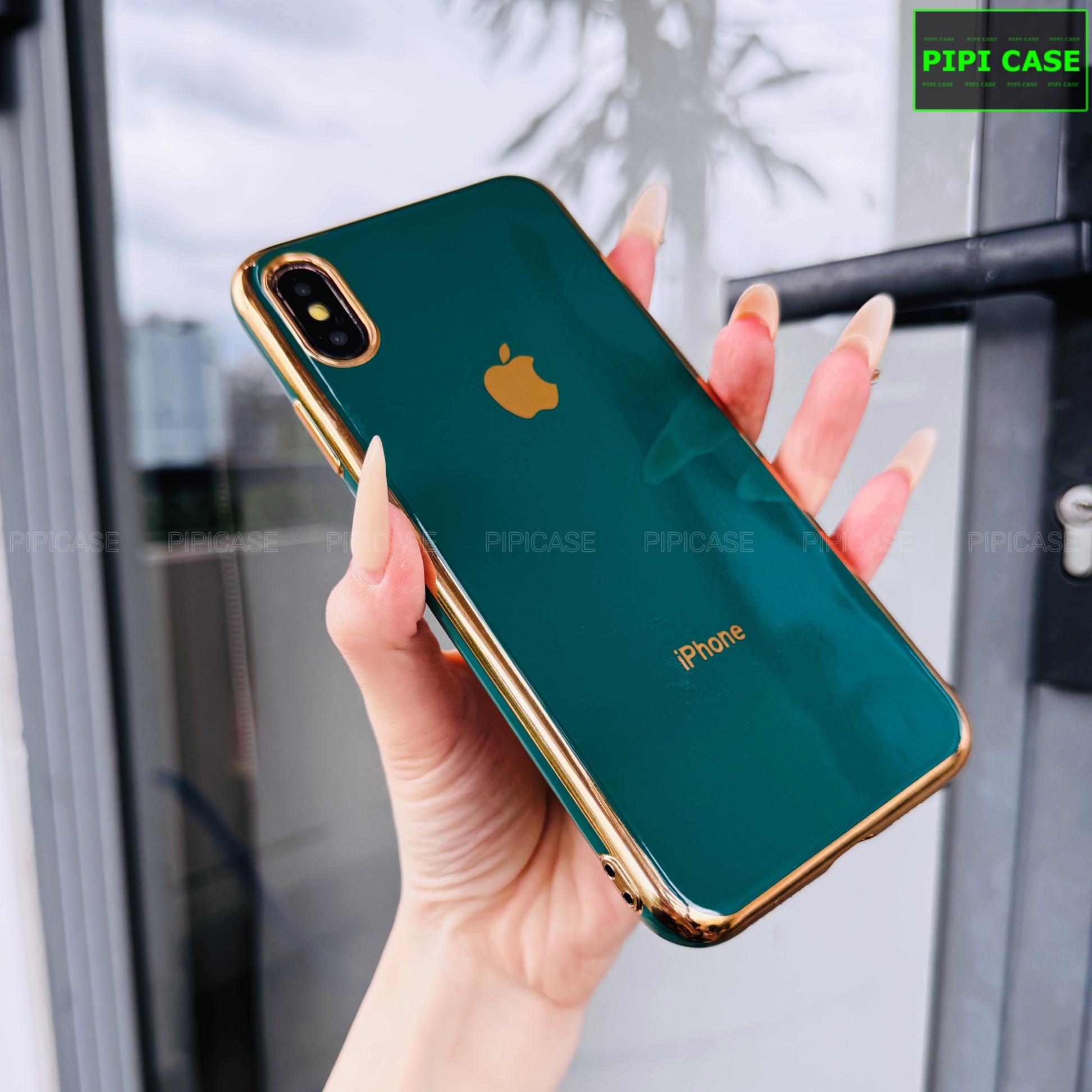 Ốp Lưng iPhone XS Max - Royal - Xanh Lá
