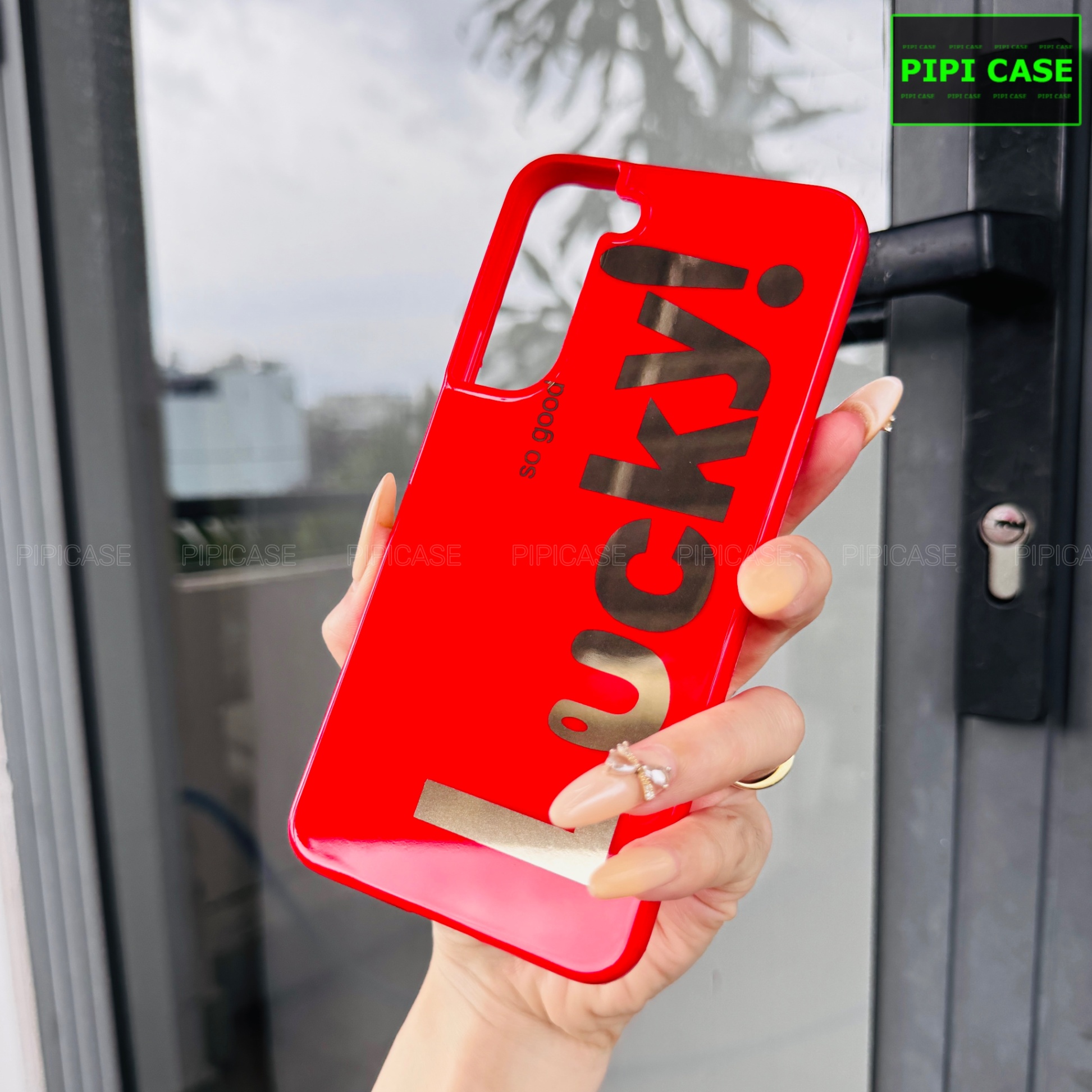 Ốp Lưng Samsung S22 Plus 5G - Lucky - Đỏ
