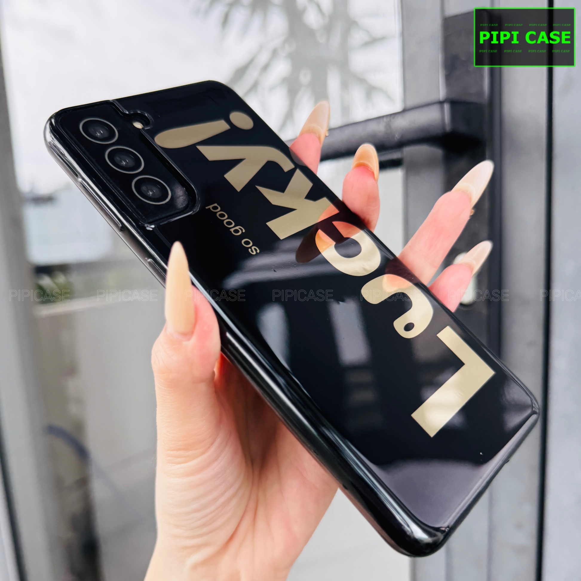 Ốp Lưng Samsung S21 Plus 5G - Lucky - Đen