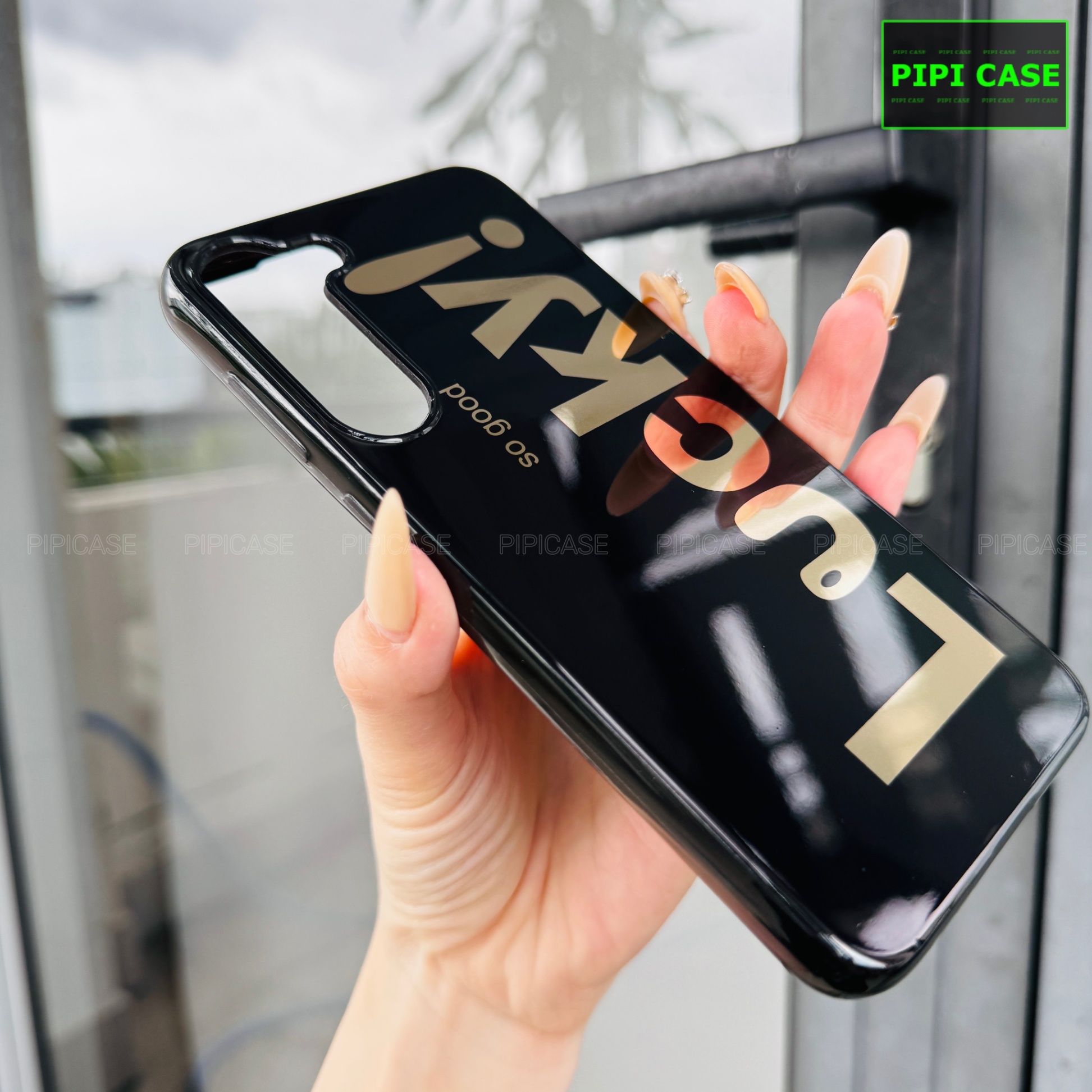 Ốp Lưng Samsung S23 5G - Lucky - Đen