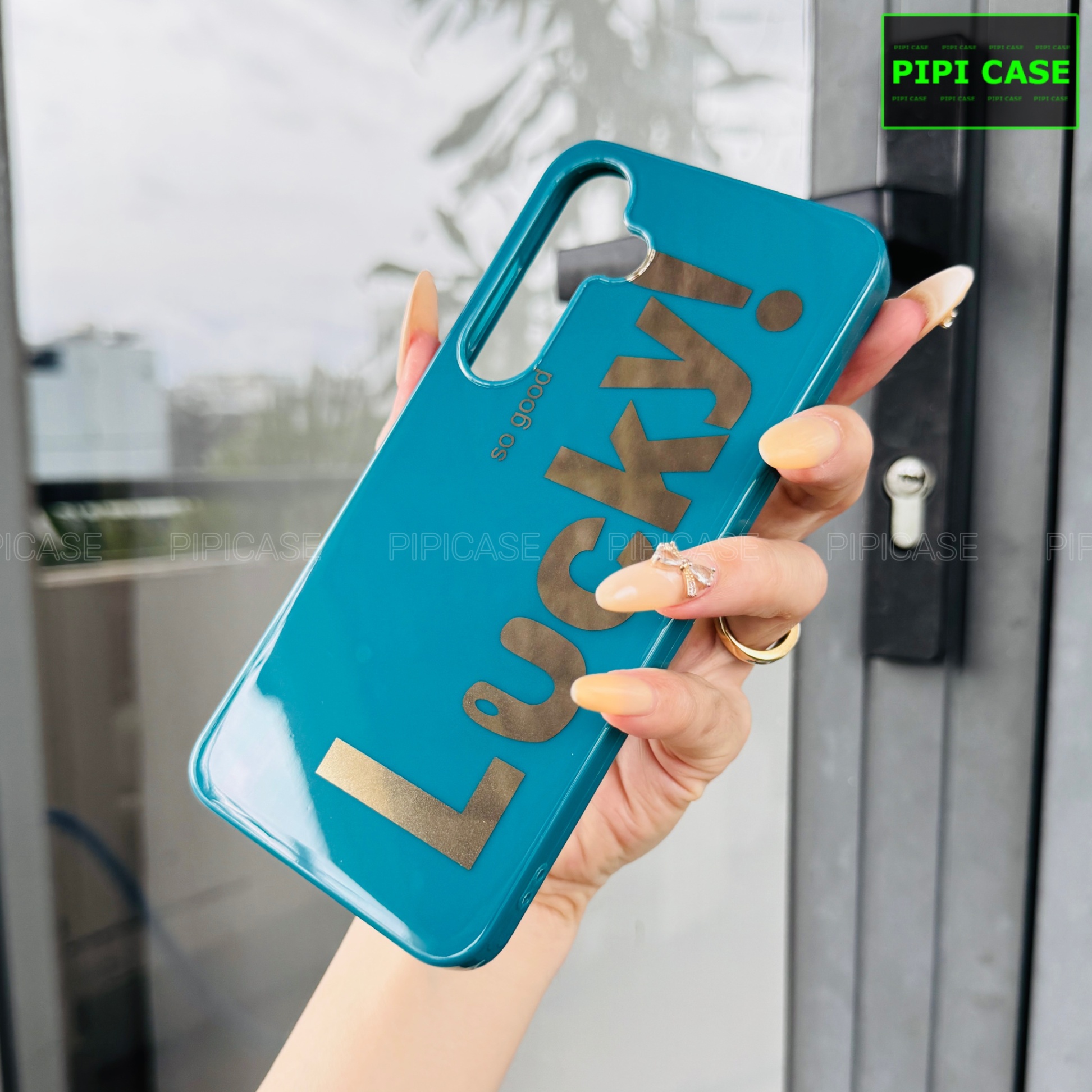 Ốp Lưng Samsung S24 5G - Lucky - Xanh Dương