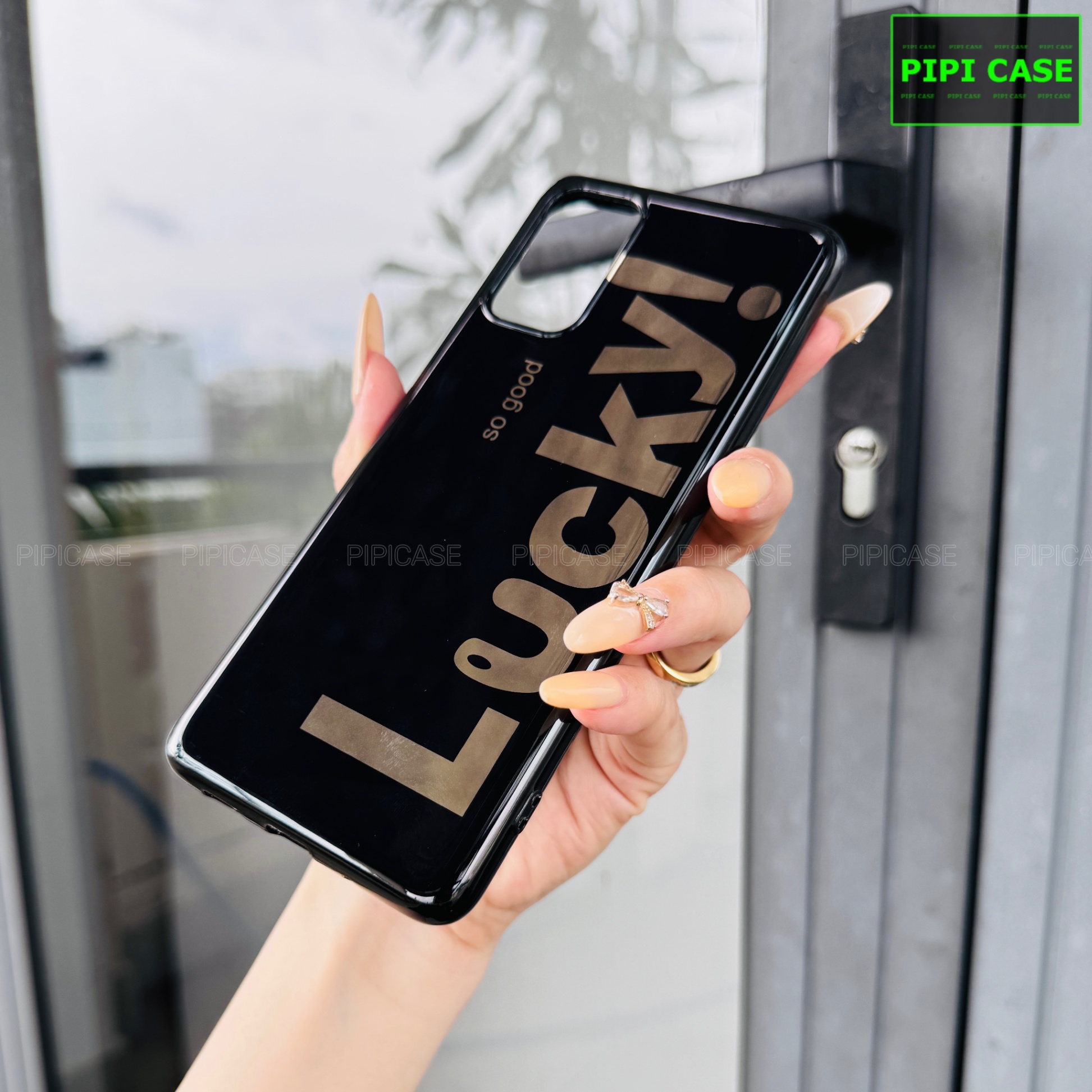 Ốp Lưng Samsung S20 5G - Lucky - Đen