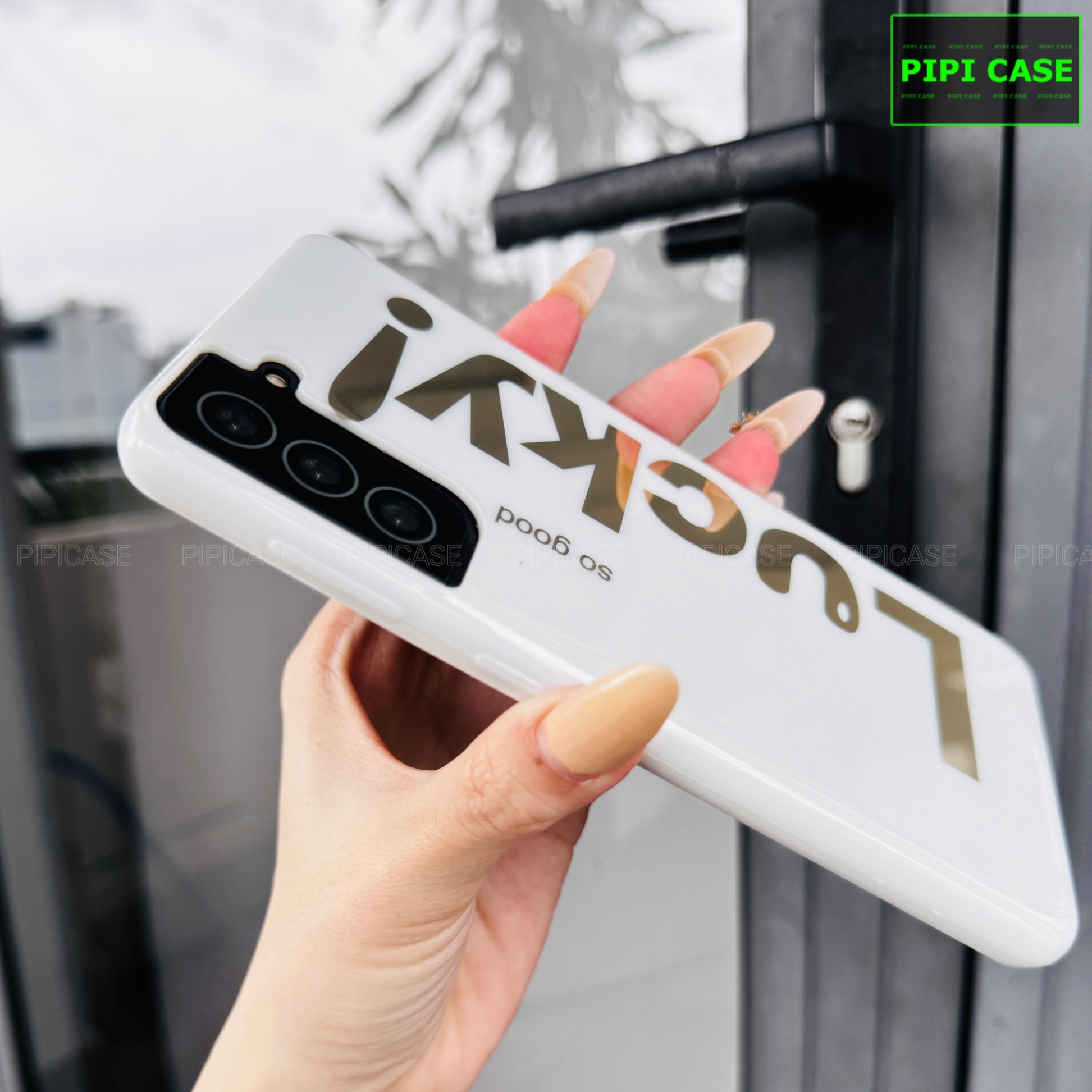 Ốp Lưng Samsung S21 Plus 5G - Lucky - Trắng
