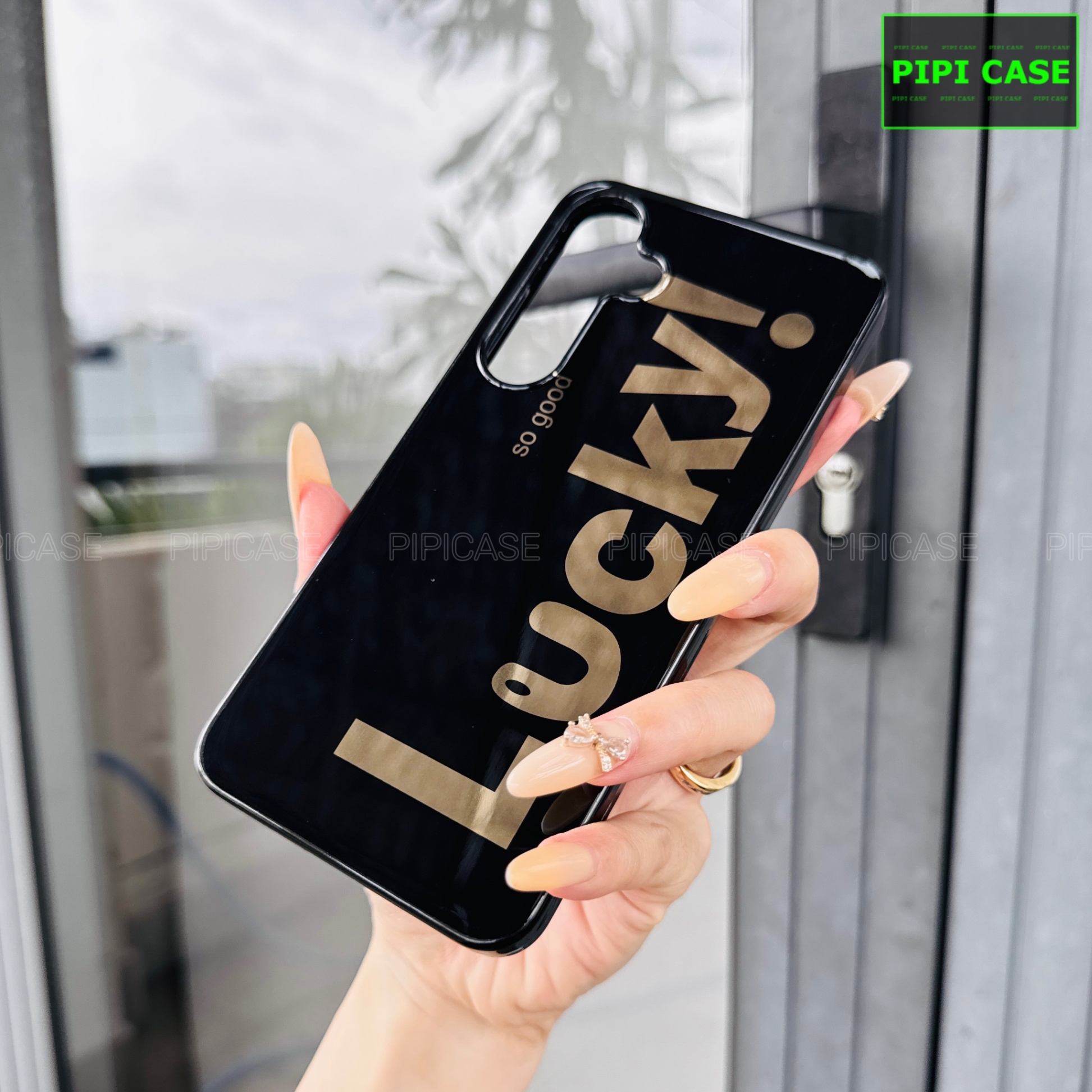 Ốp Lưng Samsung S23 FE - Lucky - Đen