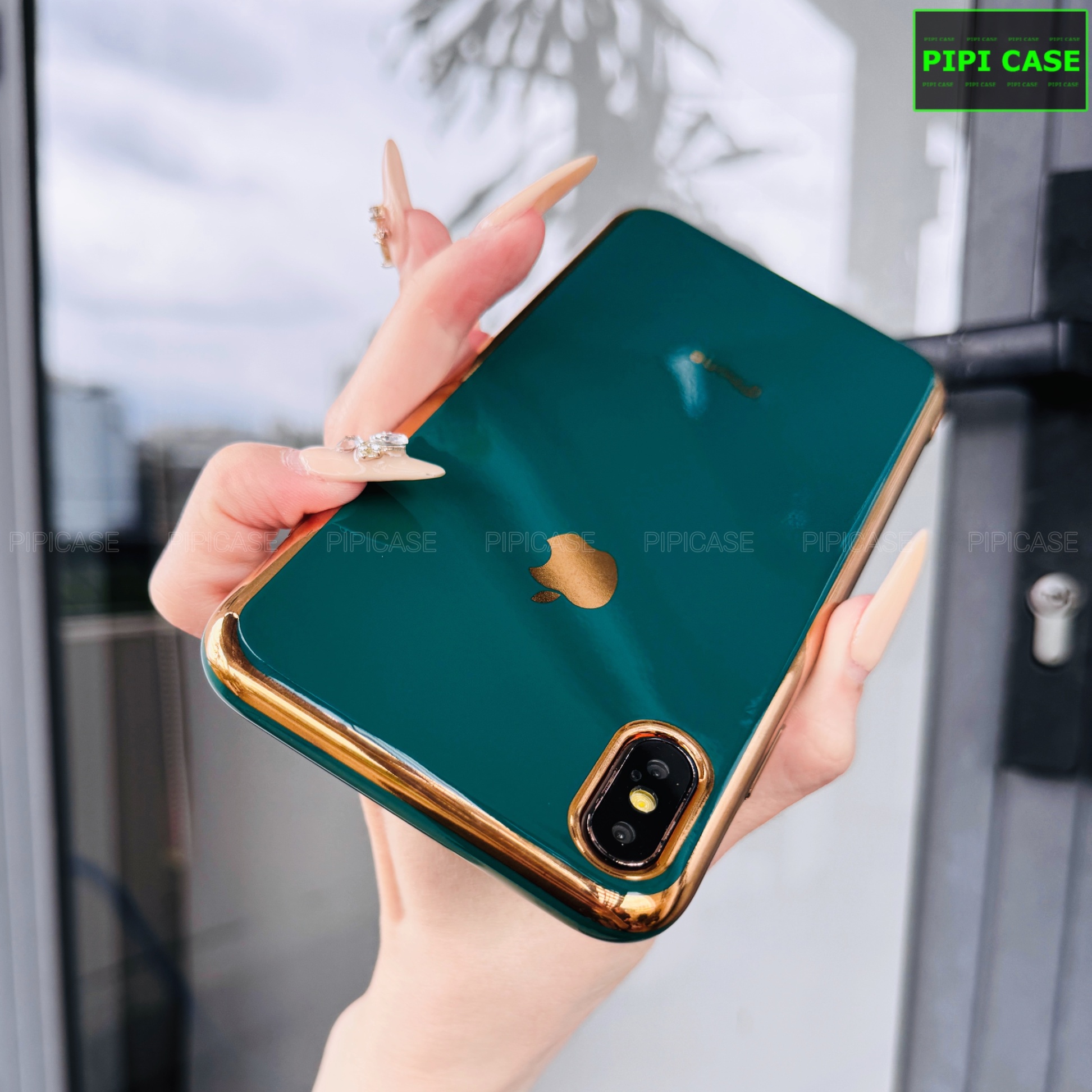 Ốp Lưng iPhone XS Max - Royal - Xanh Lá