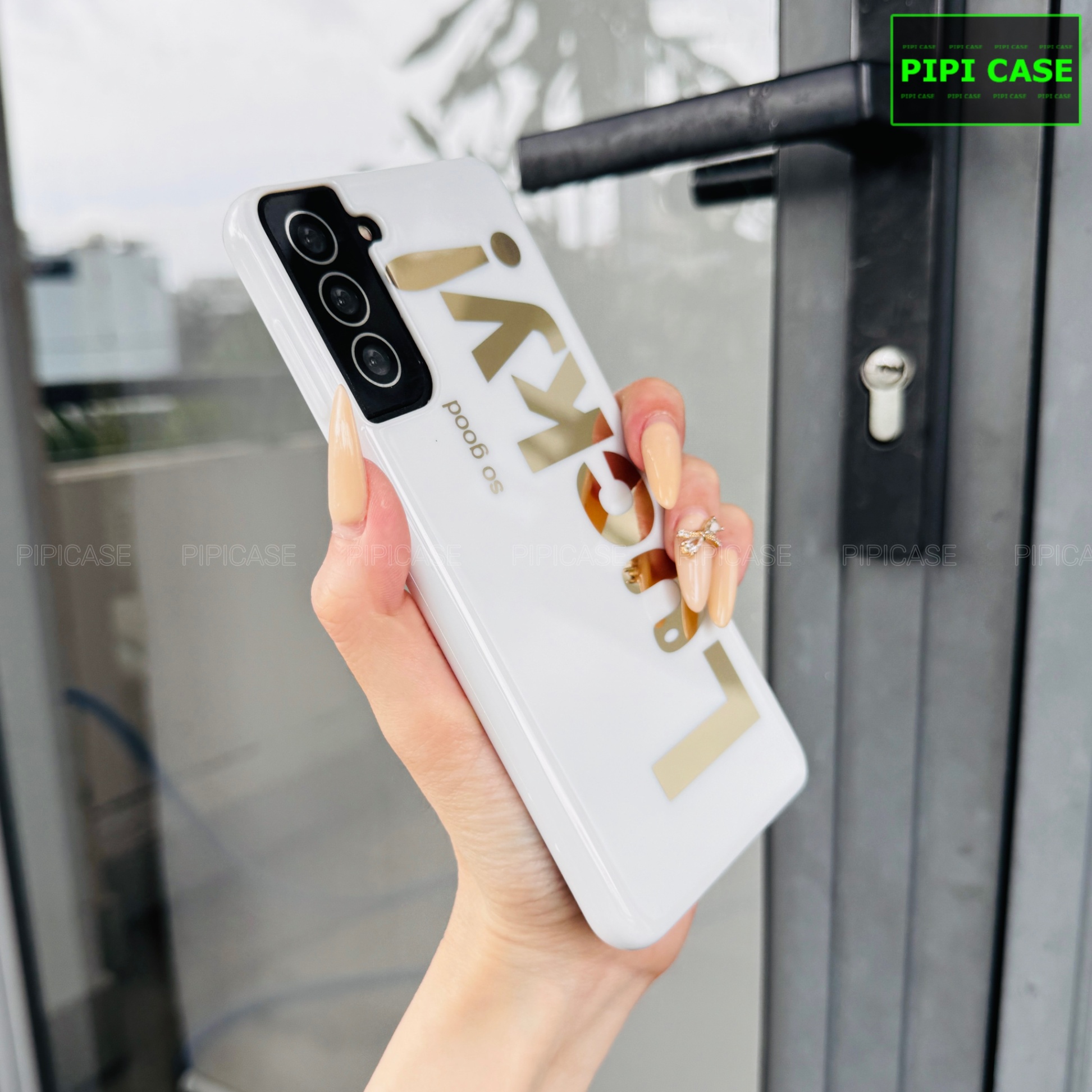 Ốp Lưng Samsung S21 Plus 5G - Lucky - Trắng