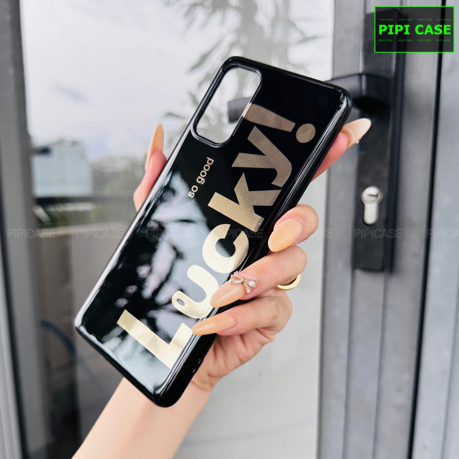 Ốp Lưng Samsung S20 5G - Lucky - Đen