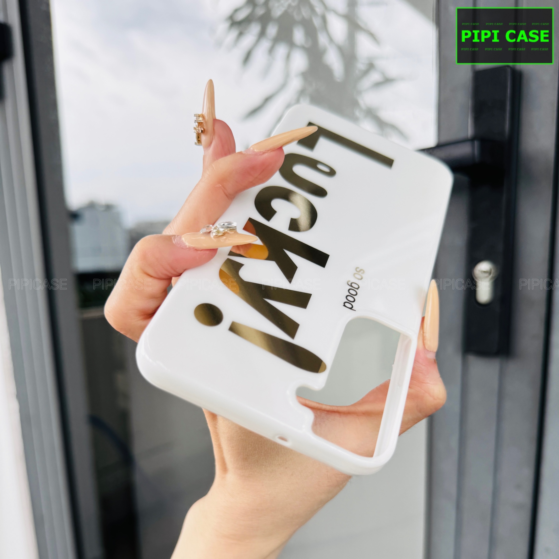 Ốp Lưng Samsung S21 FE 5G - Lucky - Trắng