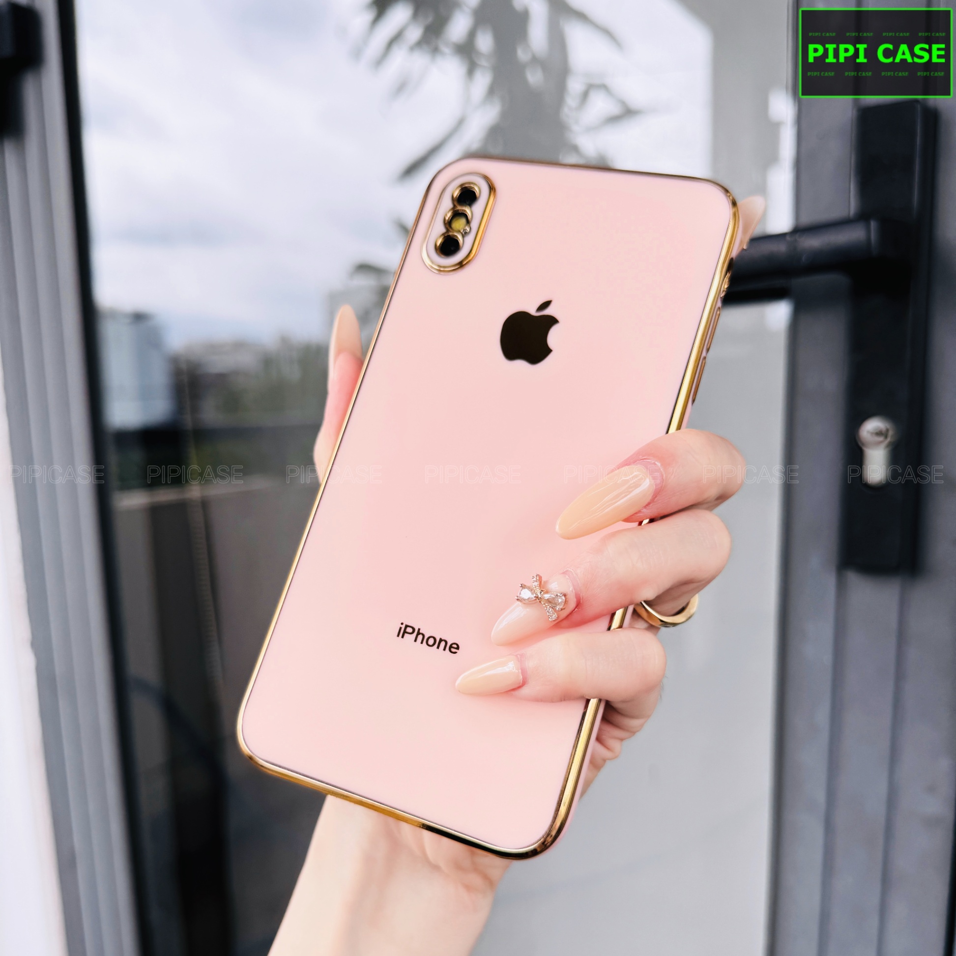 Ốp Lưng iPhone XS Max - Royal - Vàng Hồng