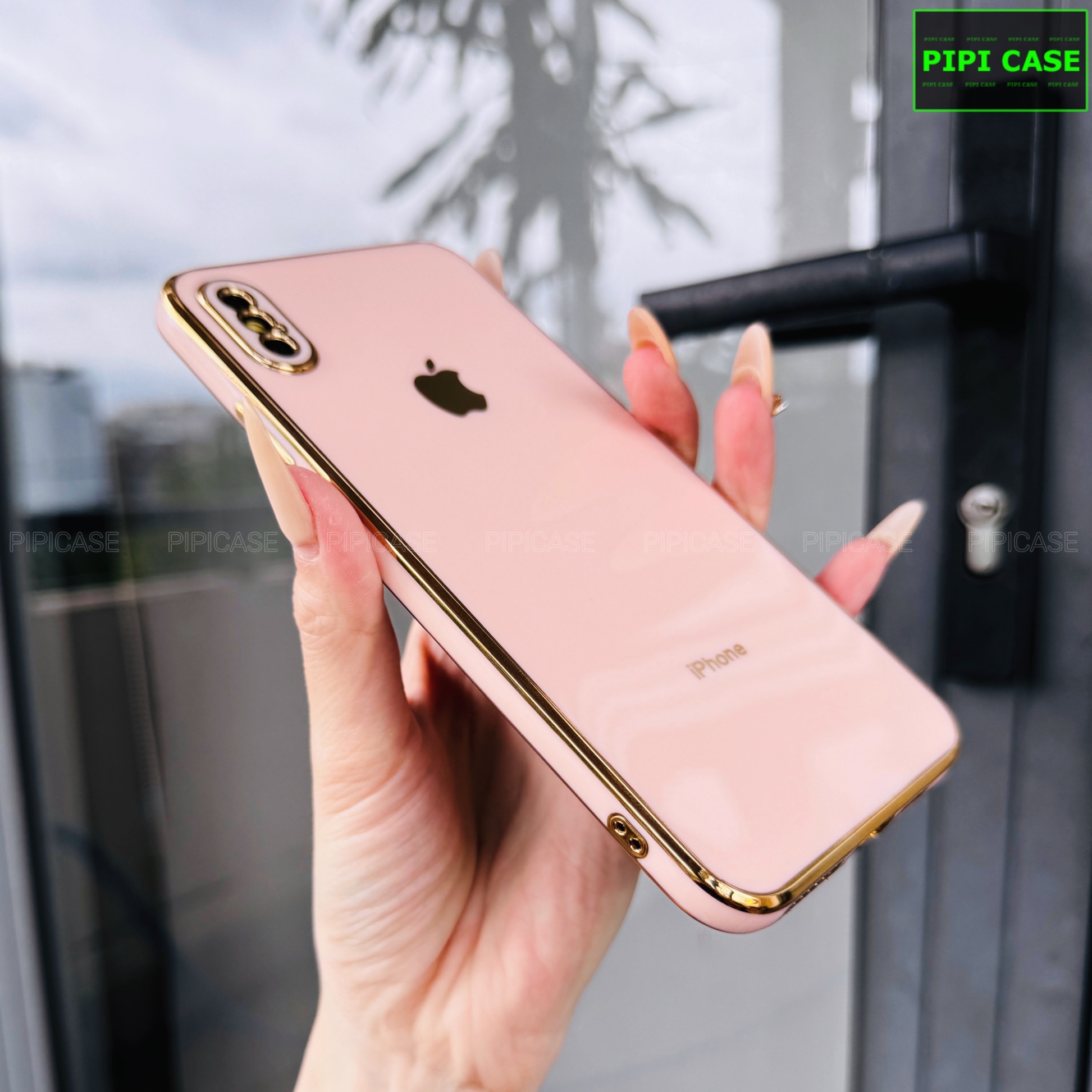 Ốp Lưng iPhone XS Max - Royal - Vàng Hồng