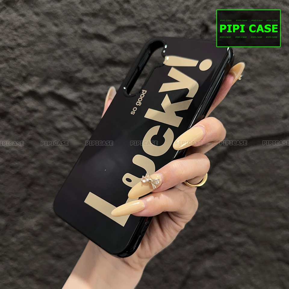 Ốp Lưng Samsung A54 - Lucky - Đen