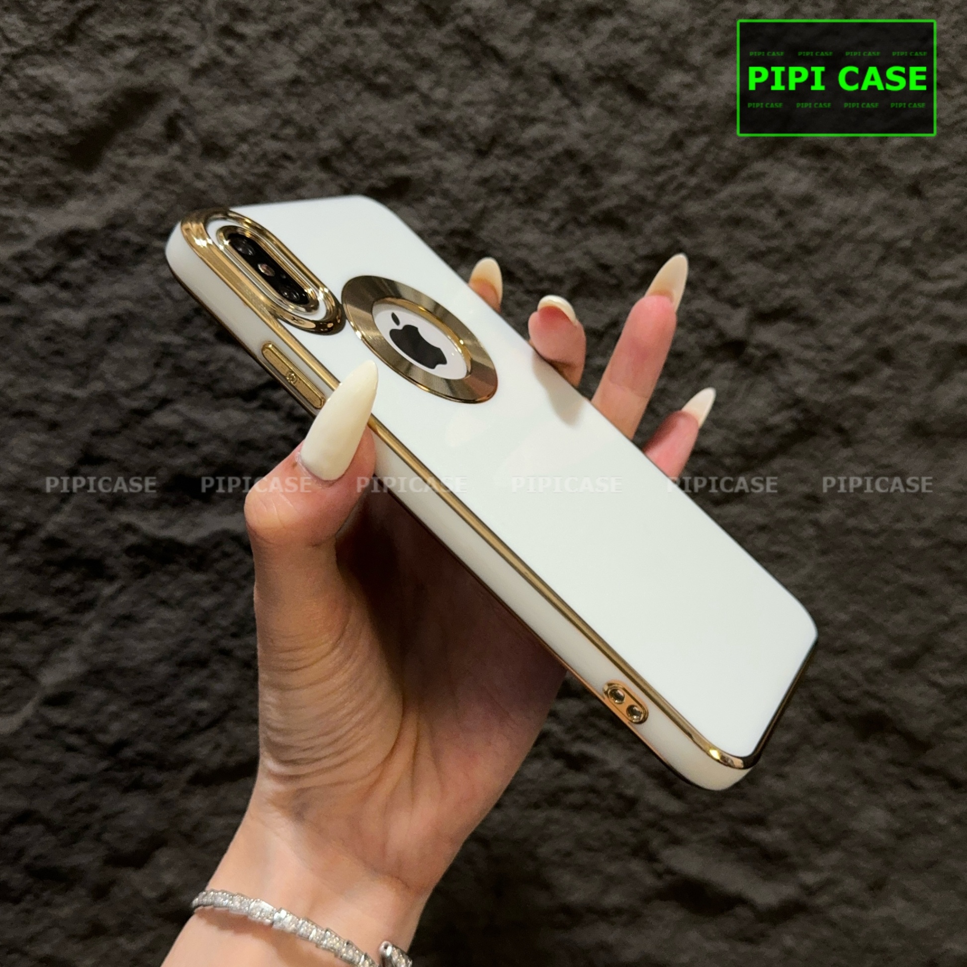 Ốp Lưng iPhone XS Max - Pandora - Trắng