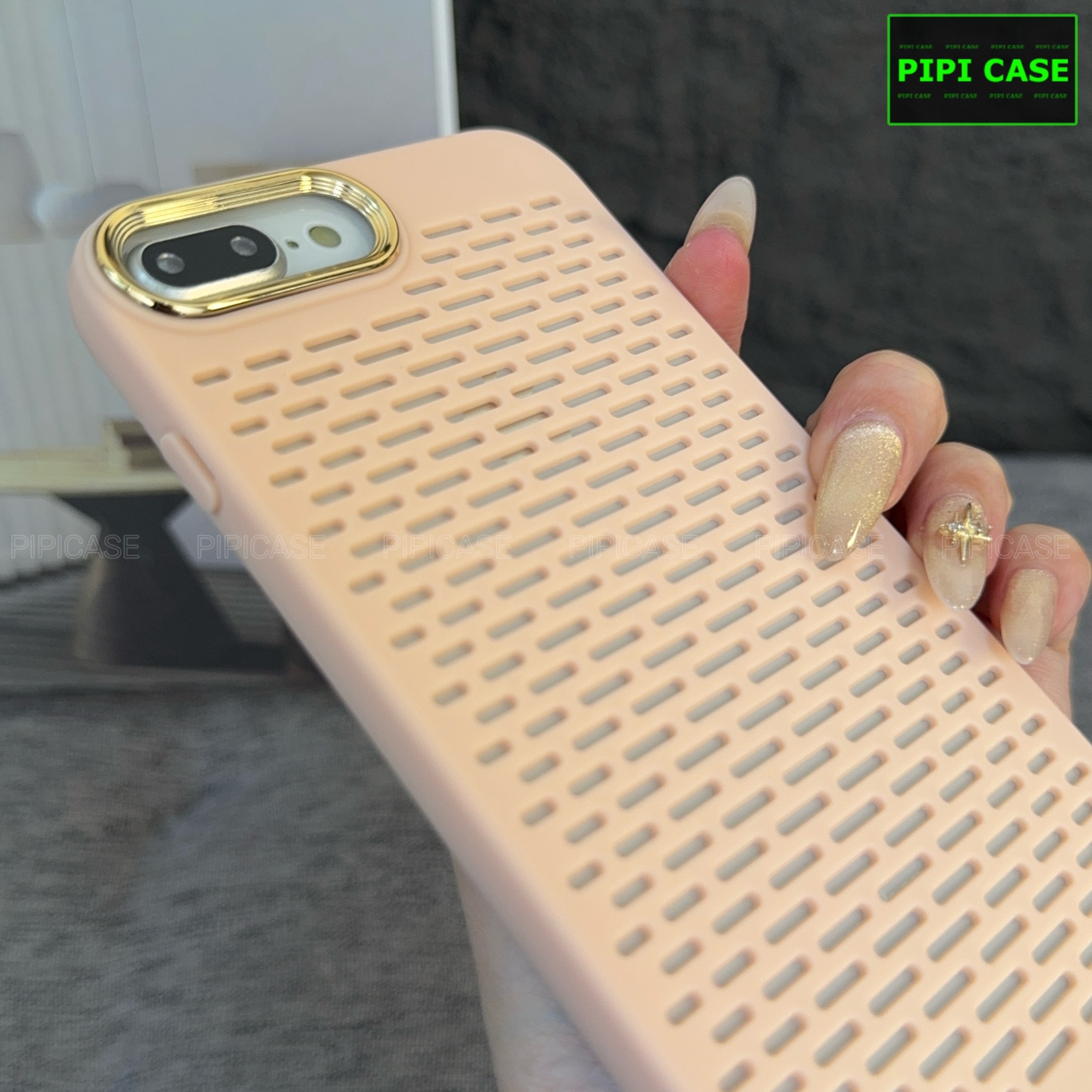 Ốp Lưng iPhone 7 Plus / 8 Plus - Chup - Hồng