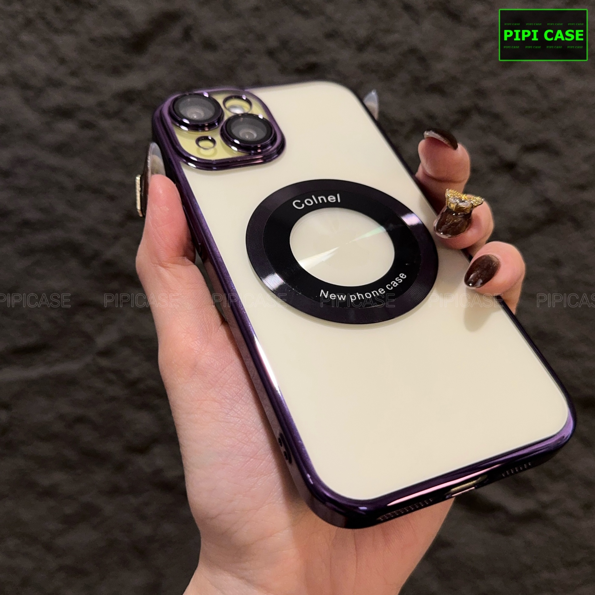 Ốp Lưng iPhone 15 - Will - Tím