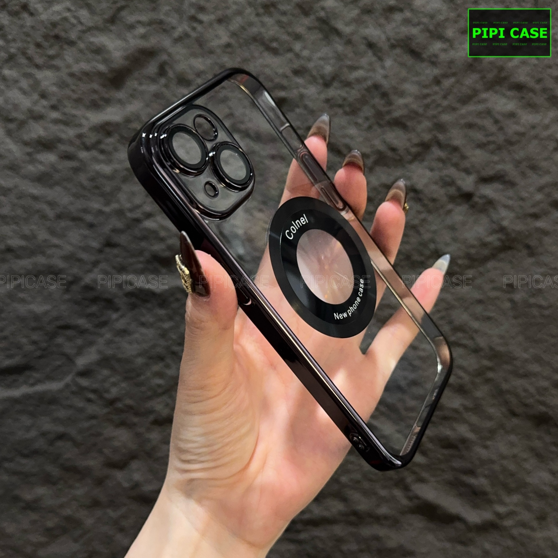 Ốp Lưng iPhone 15 - Will - Đen