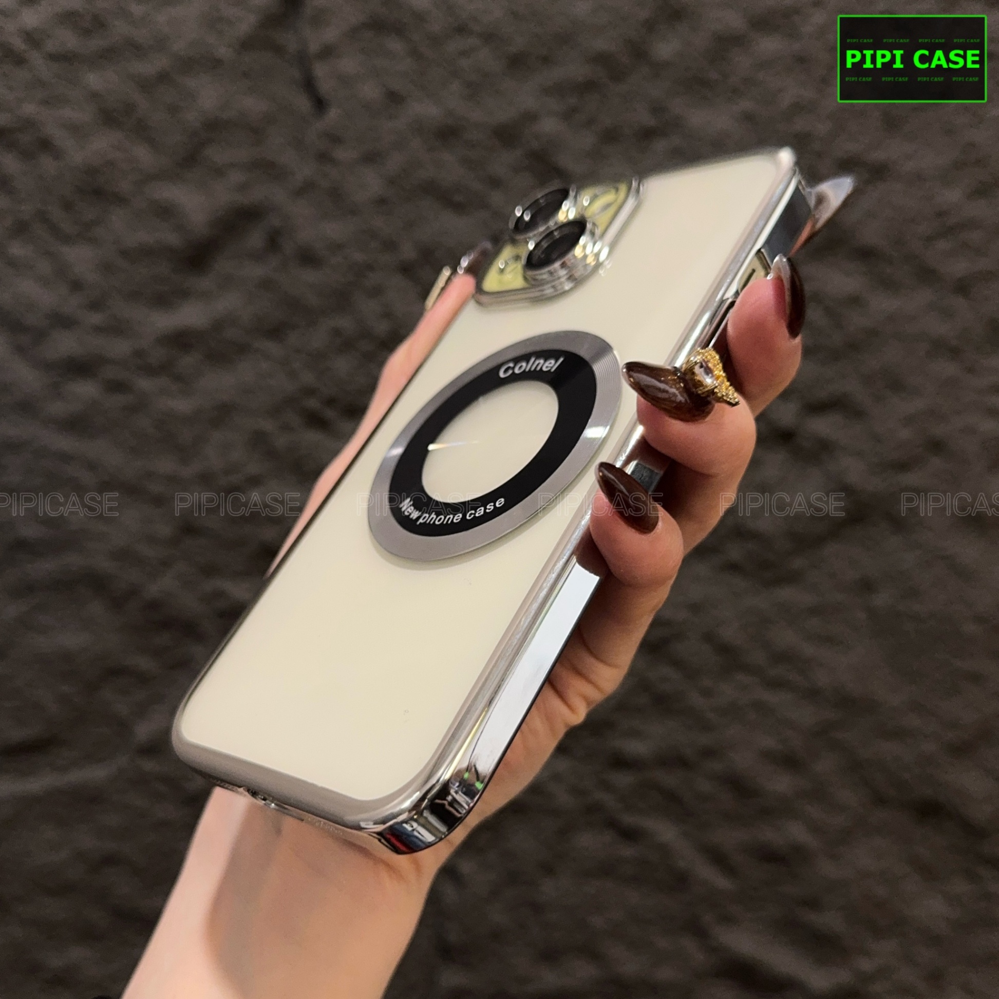 Ốp Lưng iPhone 15 - Will - Bạc