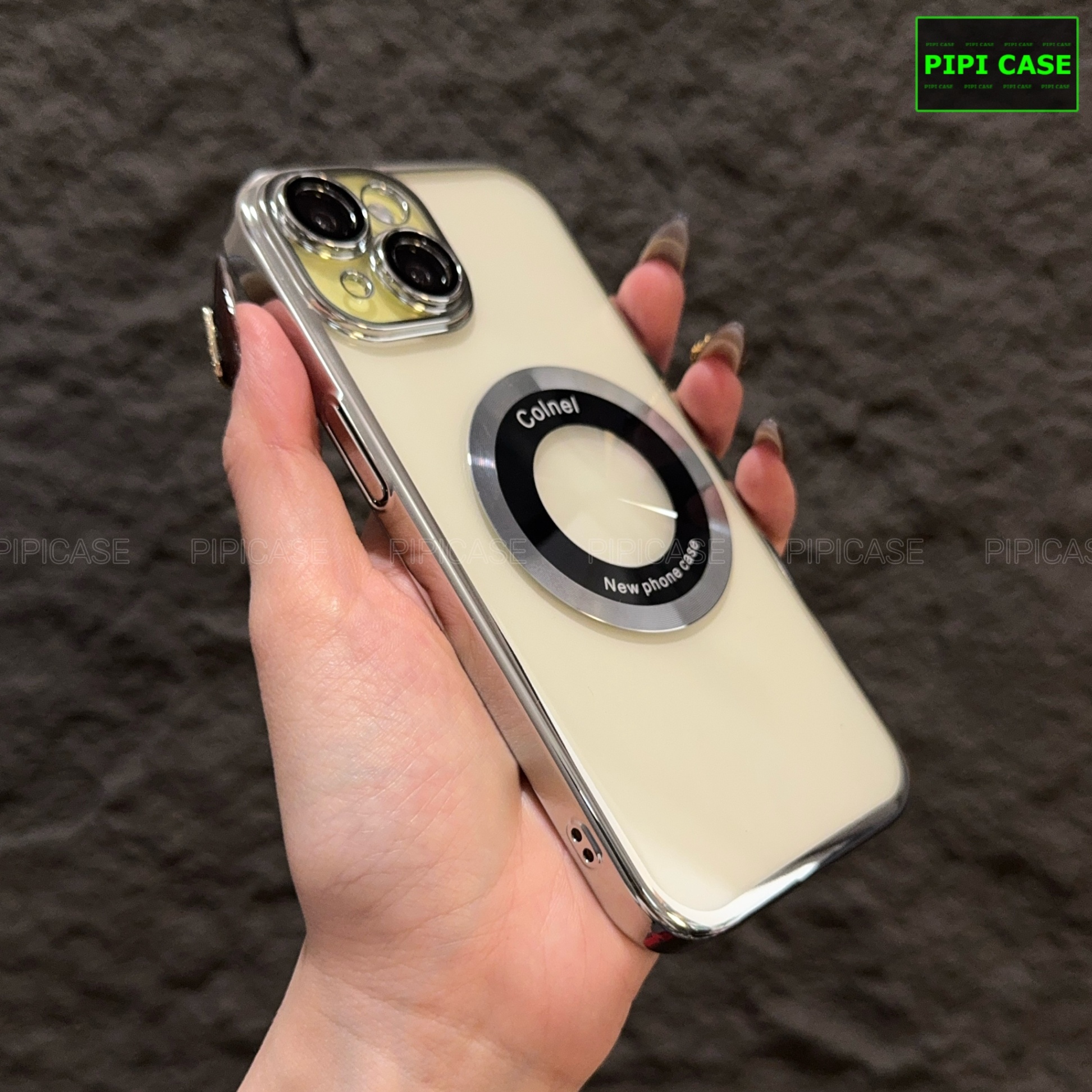 Ốp Lưng iPhone 15 - Will - Bạc