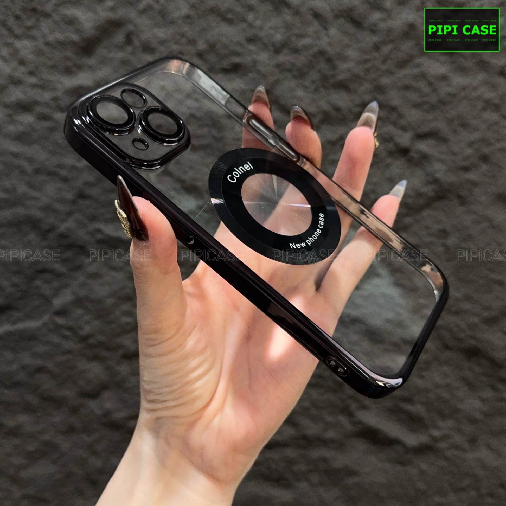 Ốp Lưng iPhone 15 - Will - Đen