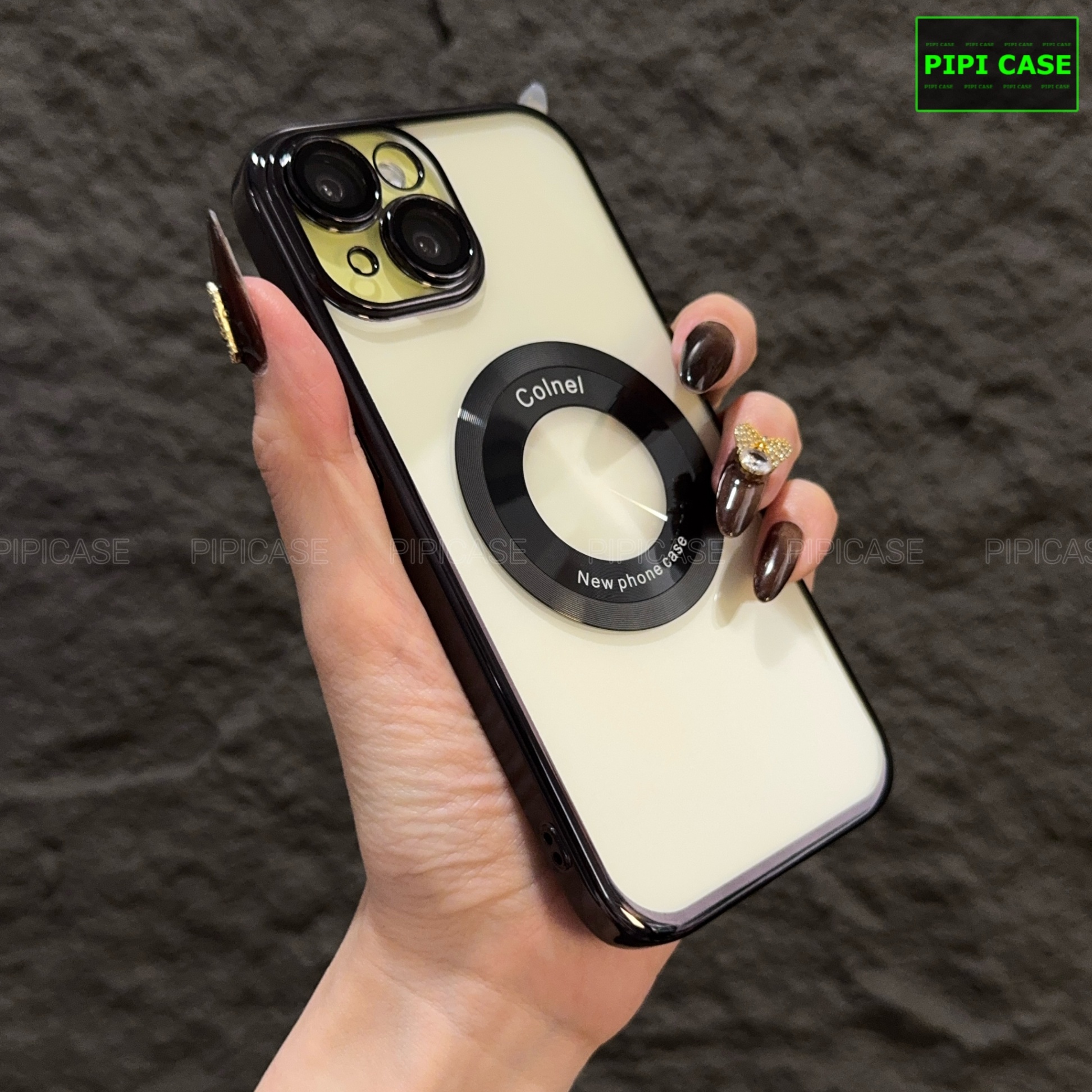 Ốp Lưng iPhone 15 - Will - Đen