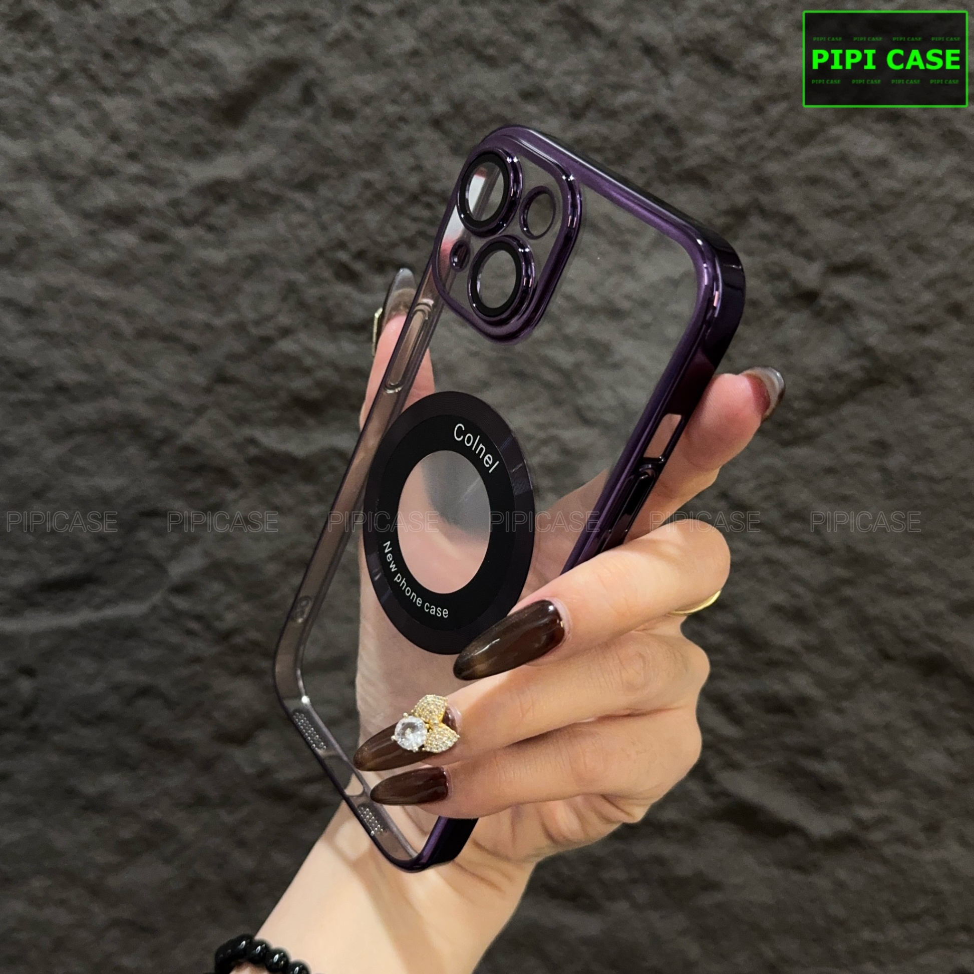 Ốp Lưng iPhone 15 - Will - Tím