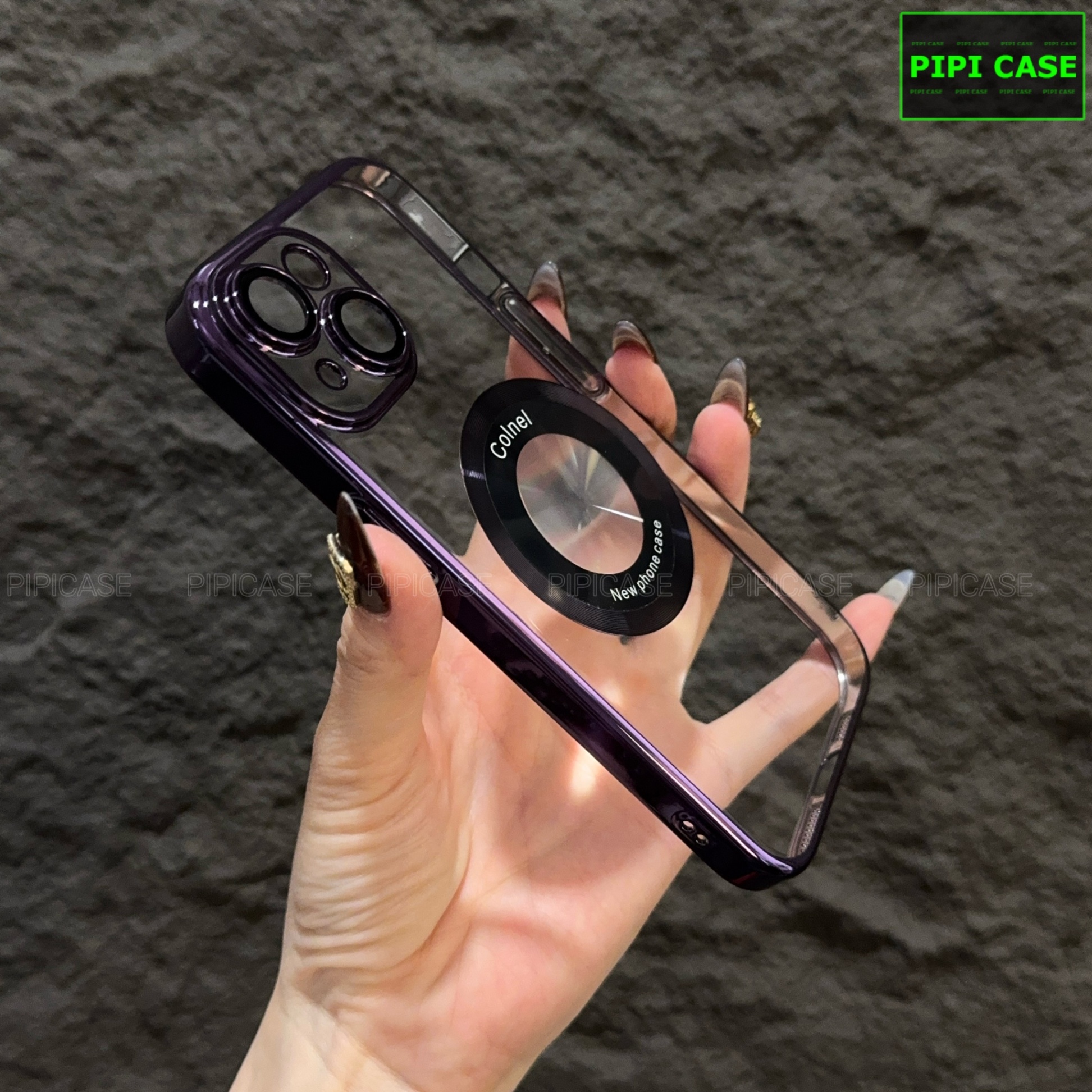 Ốp Lưng iPhone 15 - Will - Tím