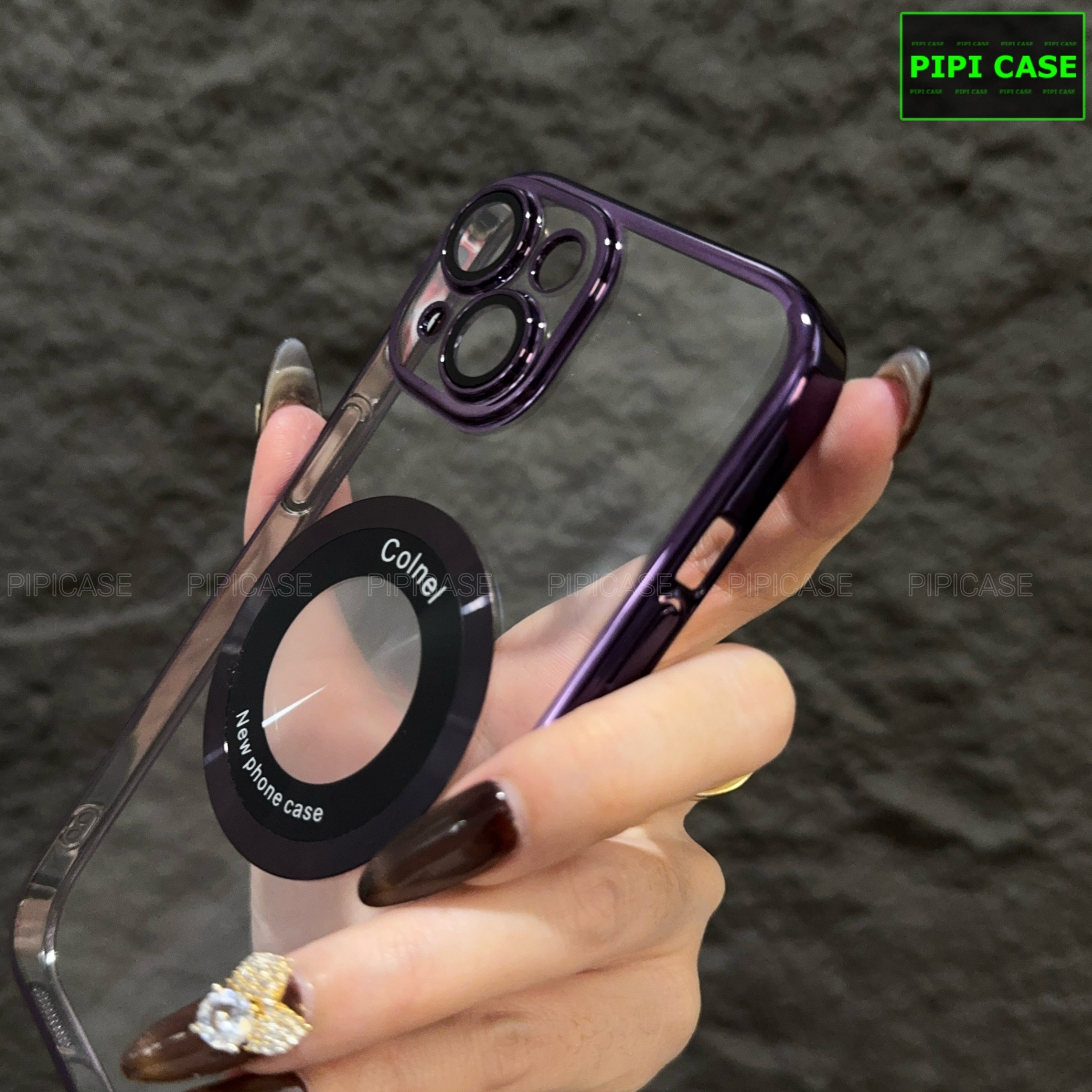 Ốp Lưng iPhone 15 - Will - Tím