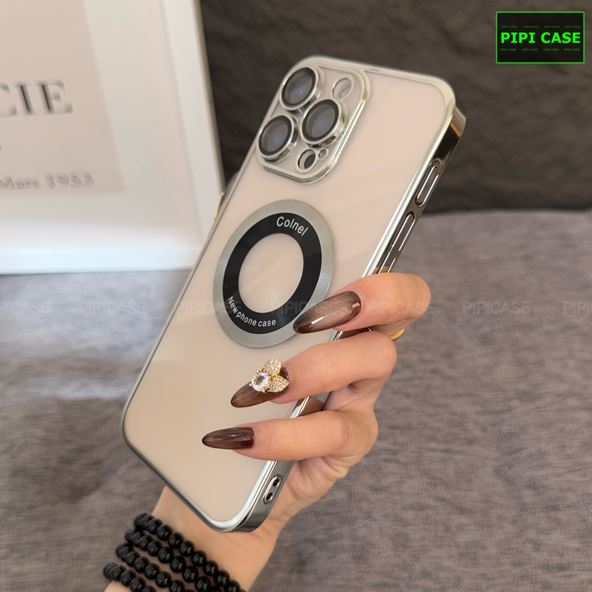Ốp Lưng iPhone 16 Pro - Will - Bạc