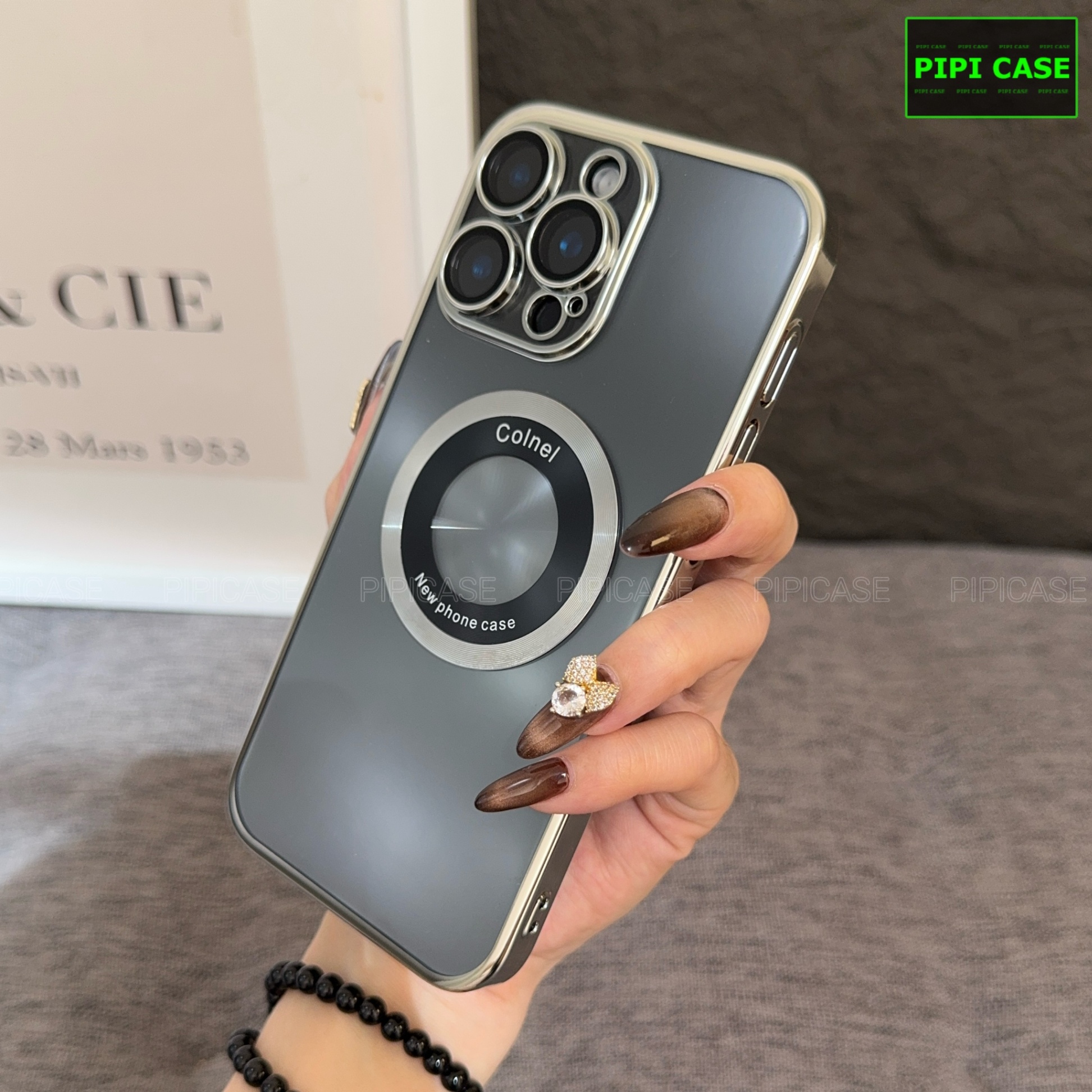 Ốp Lưng iPhone 16 Pro - Will - Bạc