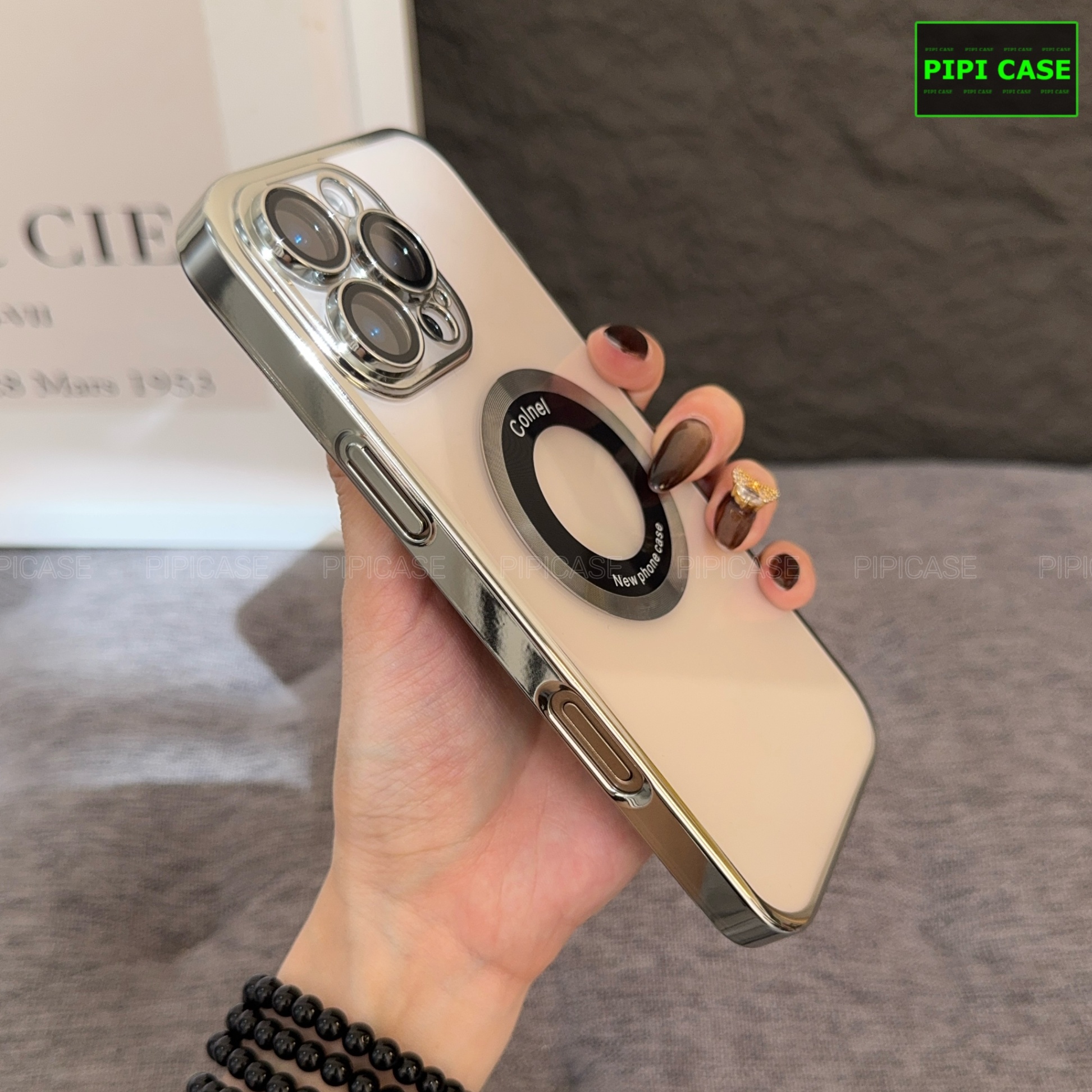 Ốp Lưng iPhone 16 Pro - Will - Bạc