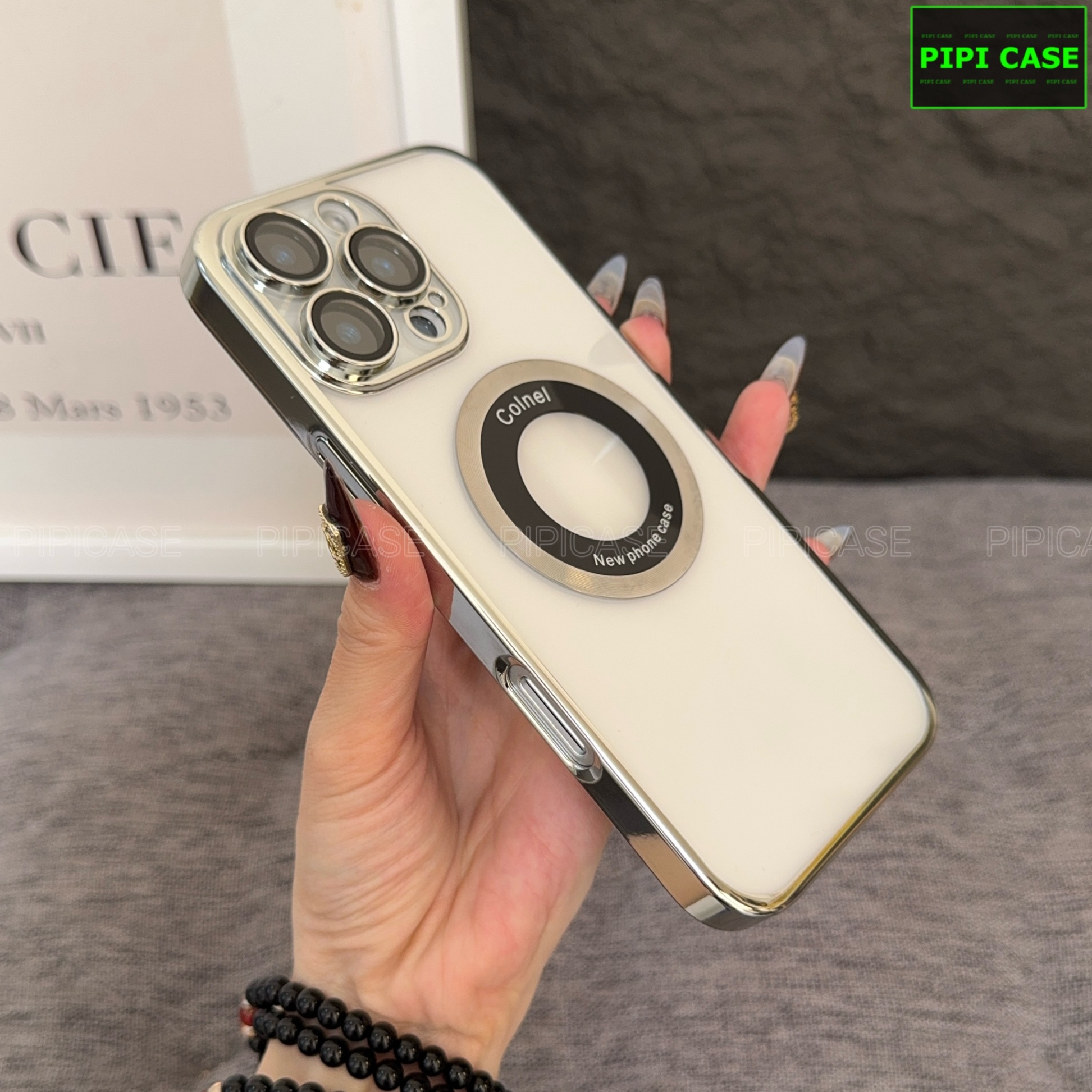 Ốp Lưng iPhone 16 Pro - Will - Bạc