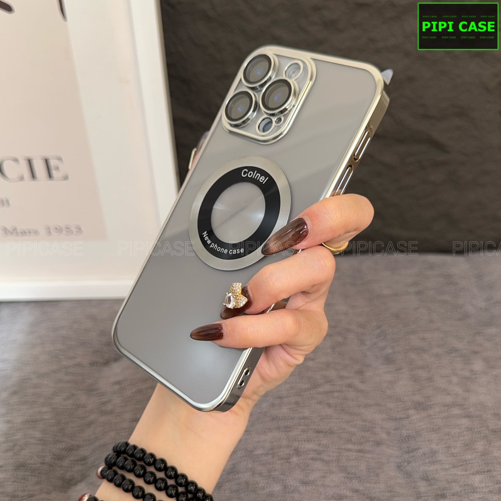 Ốp Lưng iPhone 16 Pro - Will - Bạc